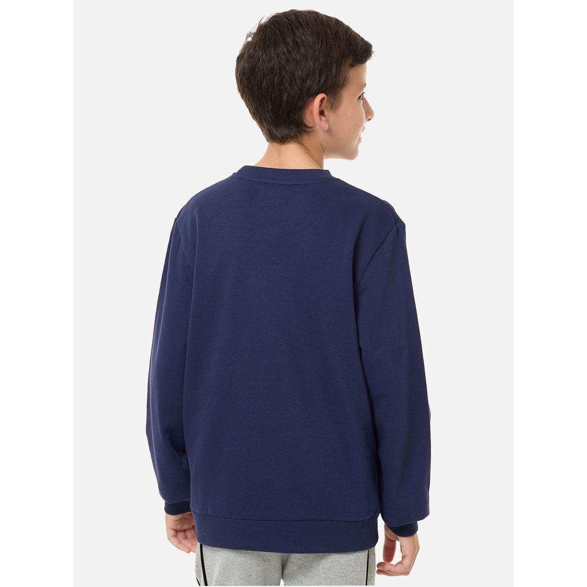 سويت شيرت بطبعة جرافيك وياقة دائرية فيكتور آند جين × ستايلي-boys-clothing-winterwear-sweatshirts-image-3