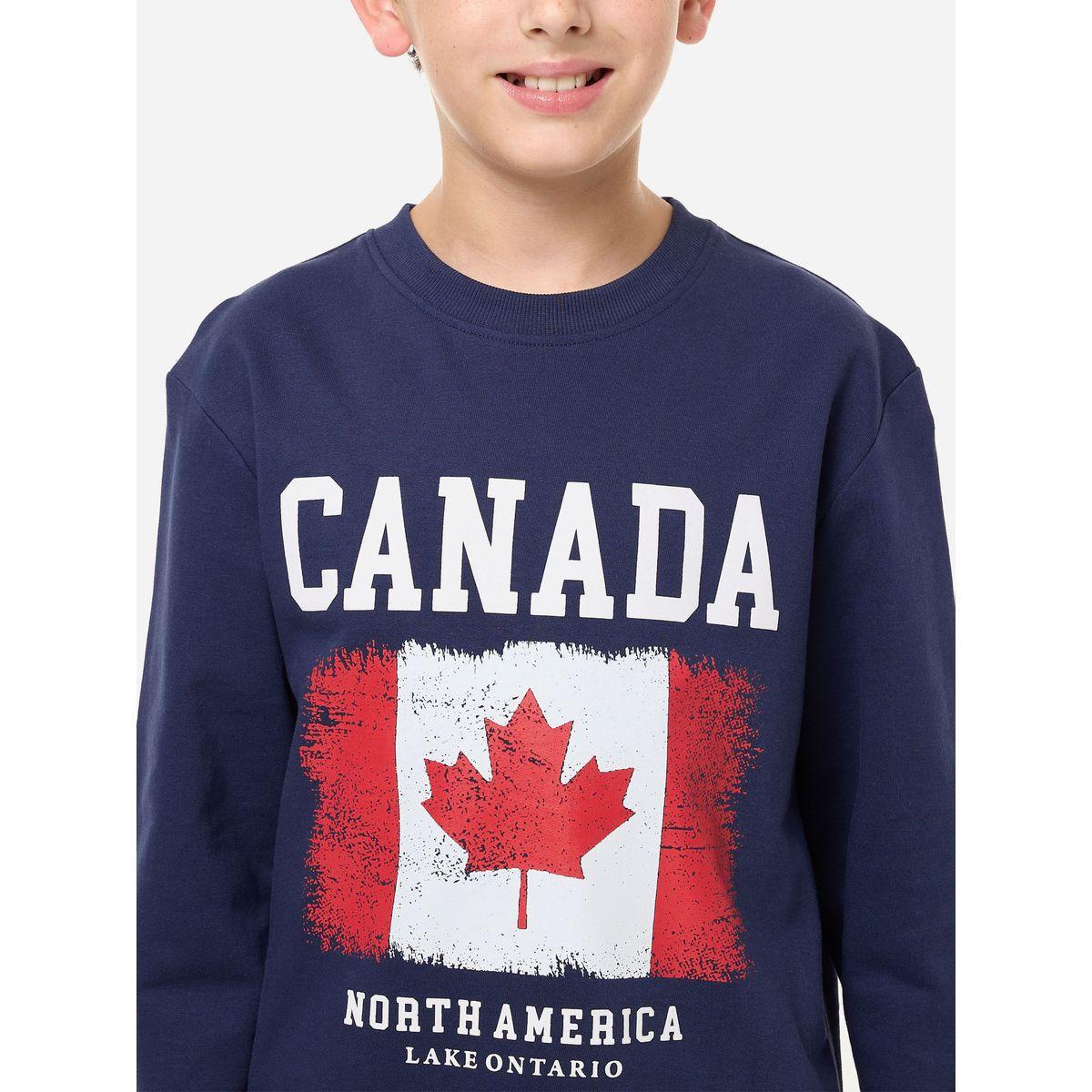 سويت شيرت بطبعة جرافيك وياقة دائرية فيكتور آند جين × ستايلي-boys-clothing-winterwear-sweatshirts-image-5