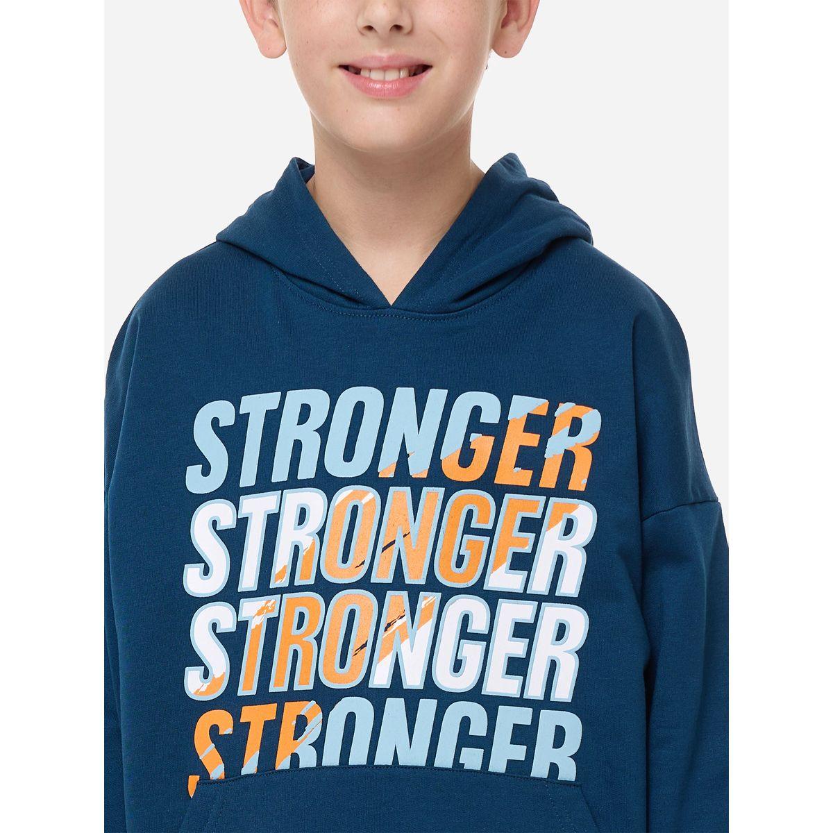 هودي بطبعة كتابة وقصة عادية فيكتور آند جين × ستايلي-boys-clothing-winterwear-sweatshirts-image-5