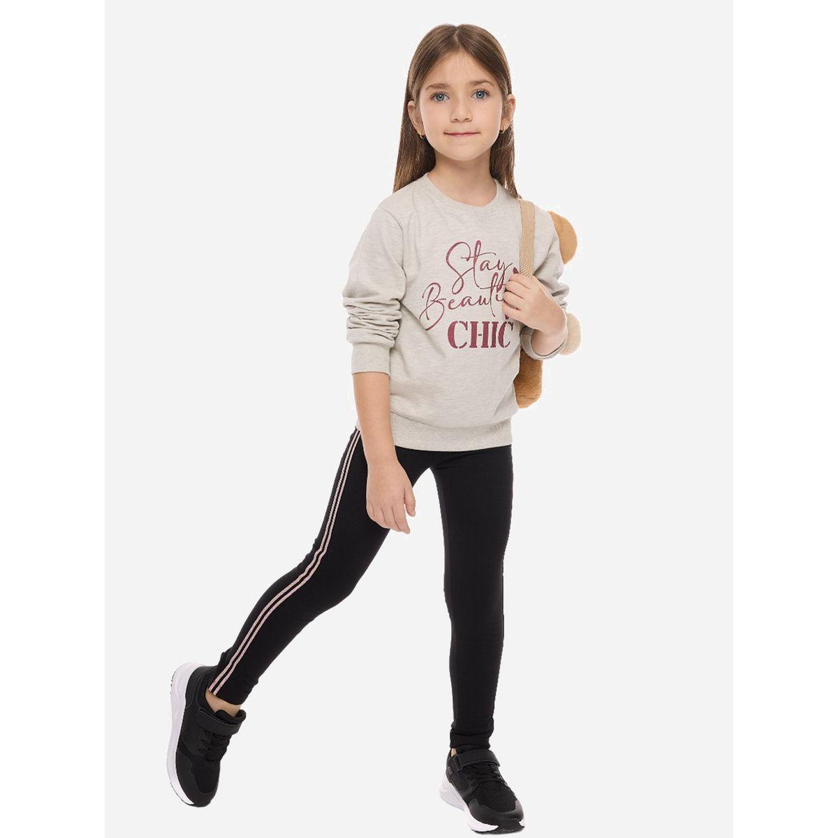 Victor and Jane X Styli  Glitter Printed Round Neck Sweatshirt-girls-clothing-sweatshirts-image-3