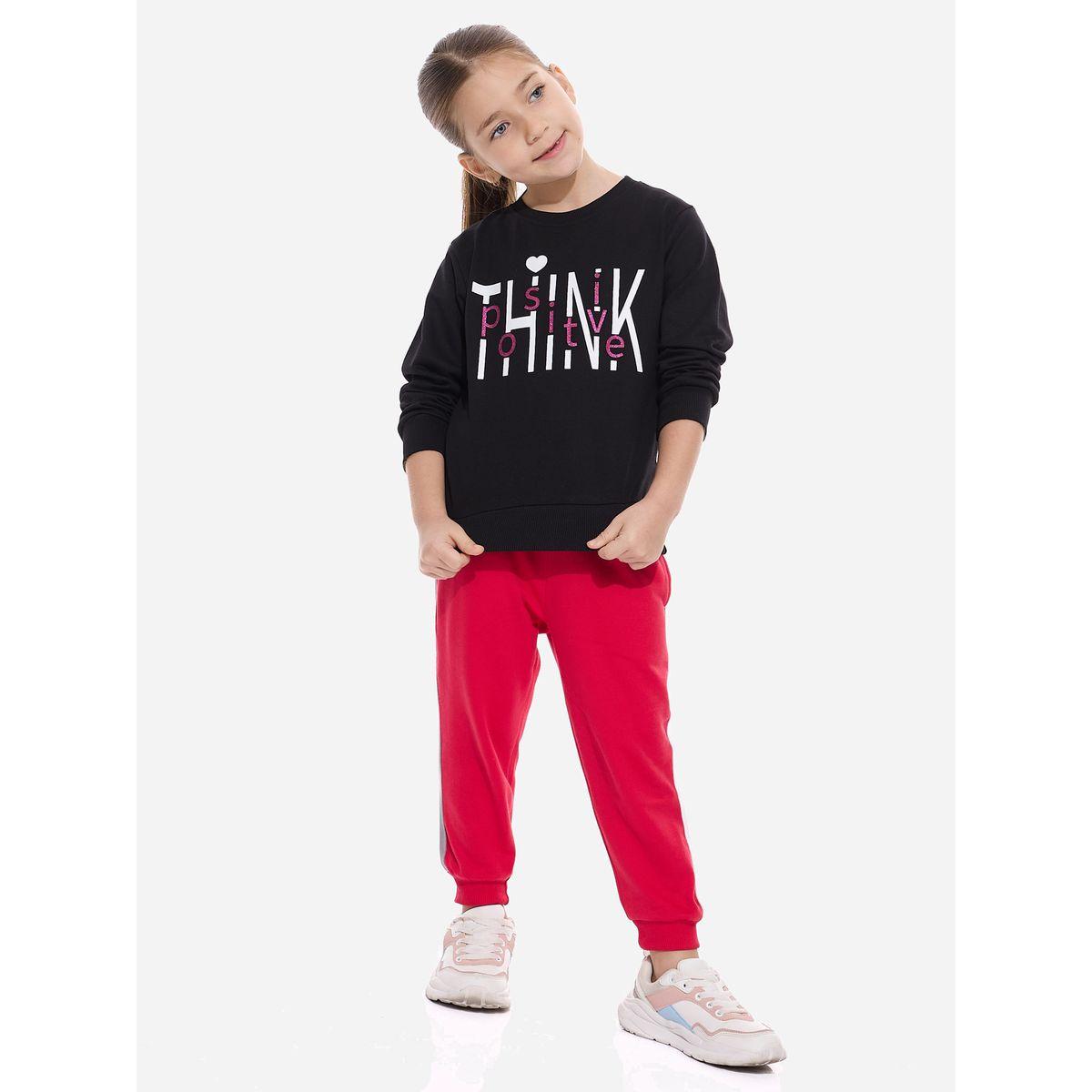 Victor and Jane X Styli  Slogan Print Regular Sweatshirt-girls-clothing-winterwear-sweatshirts-image-3