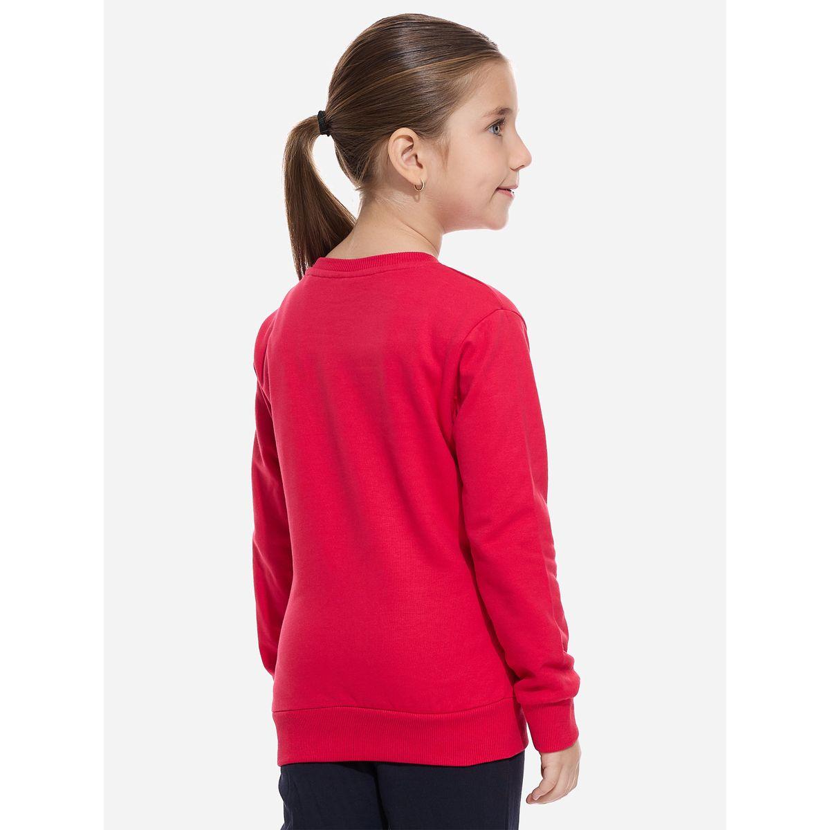 سويت شيرت بقصة عادية وطبعة جرافيك فيكتور آند جين × ستايلي-girls-clothing-winterwear-sweatshirts-image-5