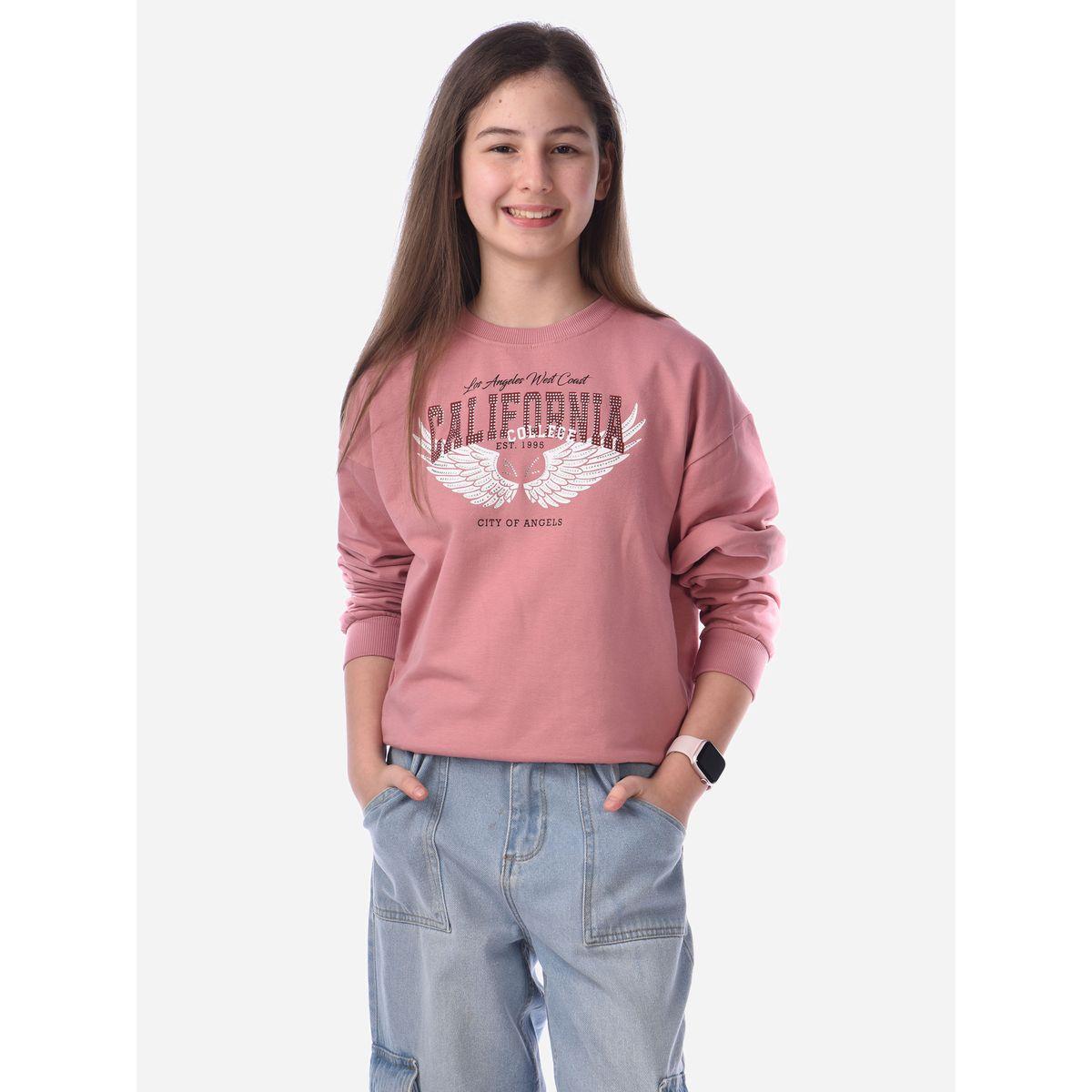 Victor and Jane X Styli  Graphic Print Round Neck Sweatshirt-girls-clothing-sweatshirts-image-1