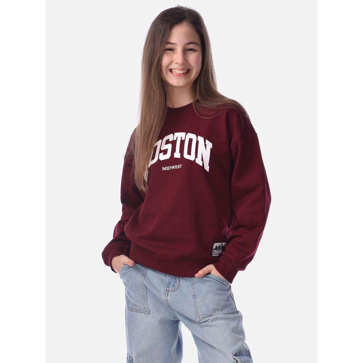 Victor and Jane X Styli  Graphic Print Regular Sweatshirt-girls-clothing-winterwear-sweatshirts-image-2