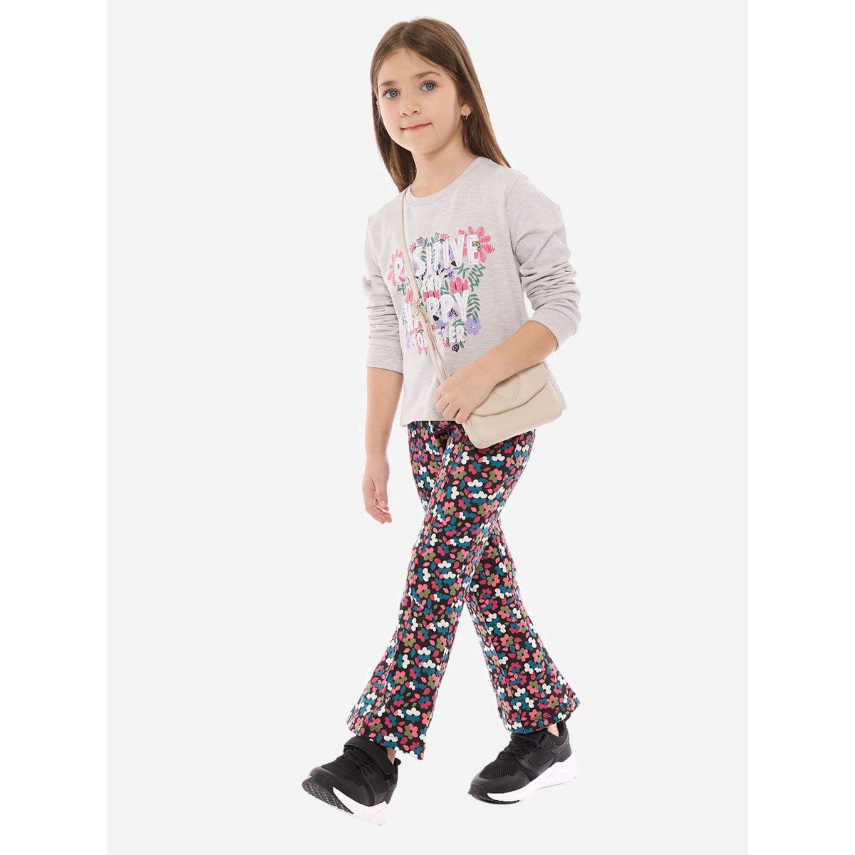 مجموعة من ليقنز مع سويت شيرت بياقة دائرية فيكتور آند جين × ستايلي-girls-clothing-setsandcoords-image-2
