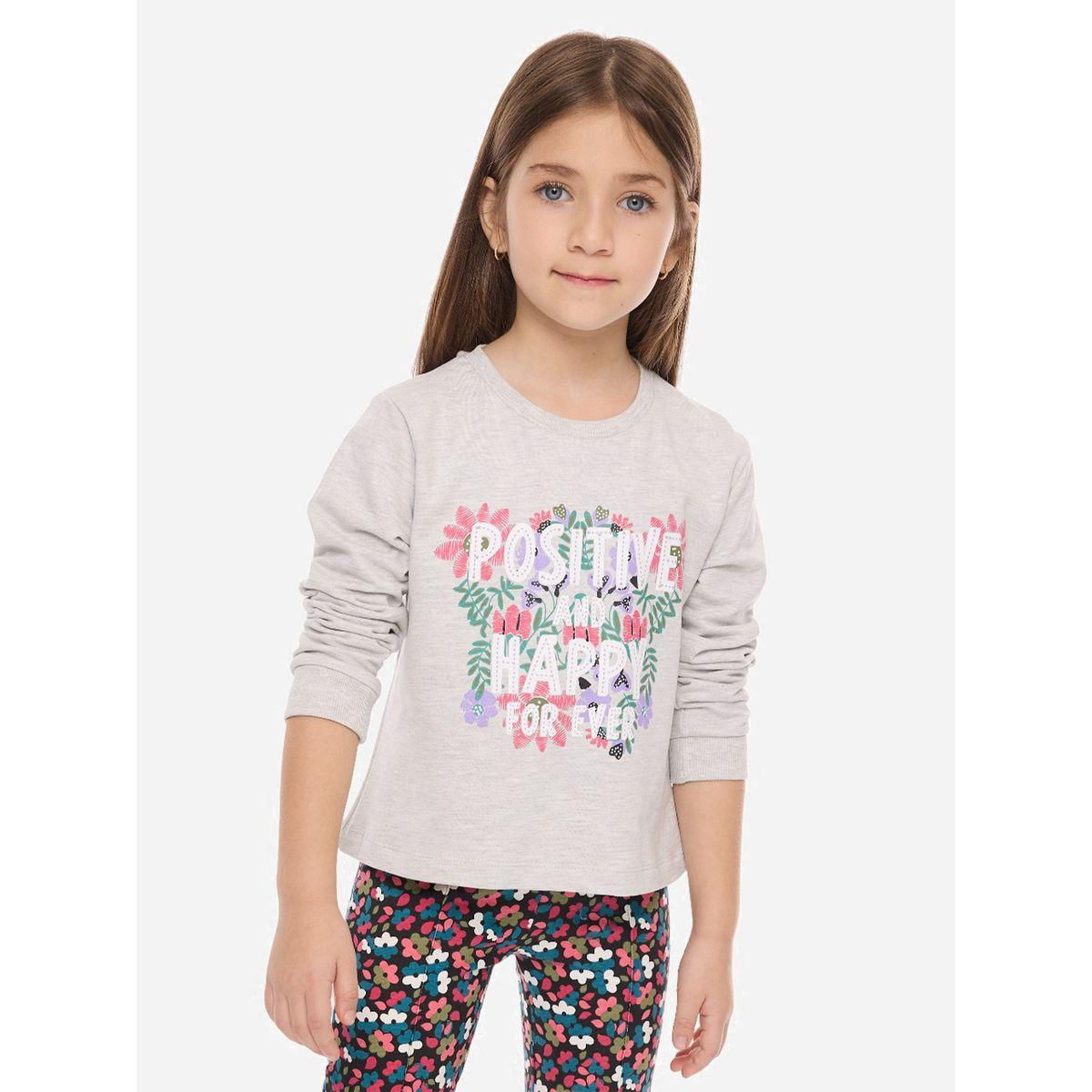 مجموعة من ليقنز مع سويت شيرت بياقة دائرية فيكتور آند جين × ستايلي-girls-clothing-setsandcoords-image-4