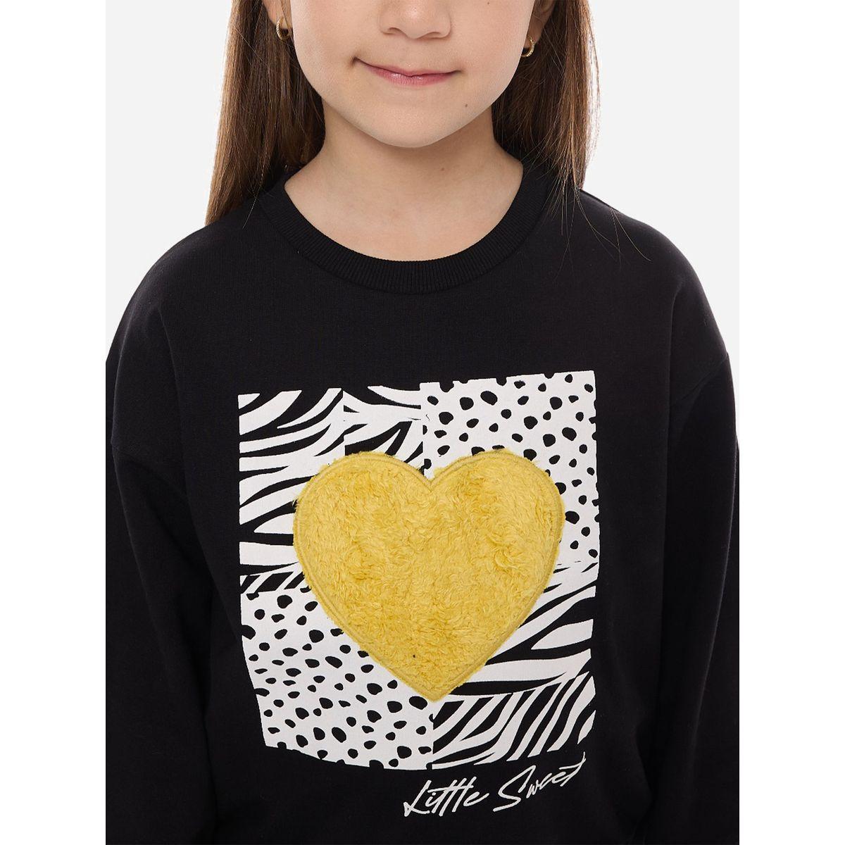 مجموعة من ليقنز مع سويت شيرت بطبعة جرافيك فيكتور آند جين × ستايلي-girls-clothing-setsandcoords-image-6