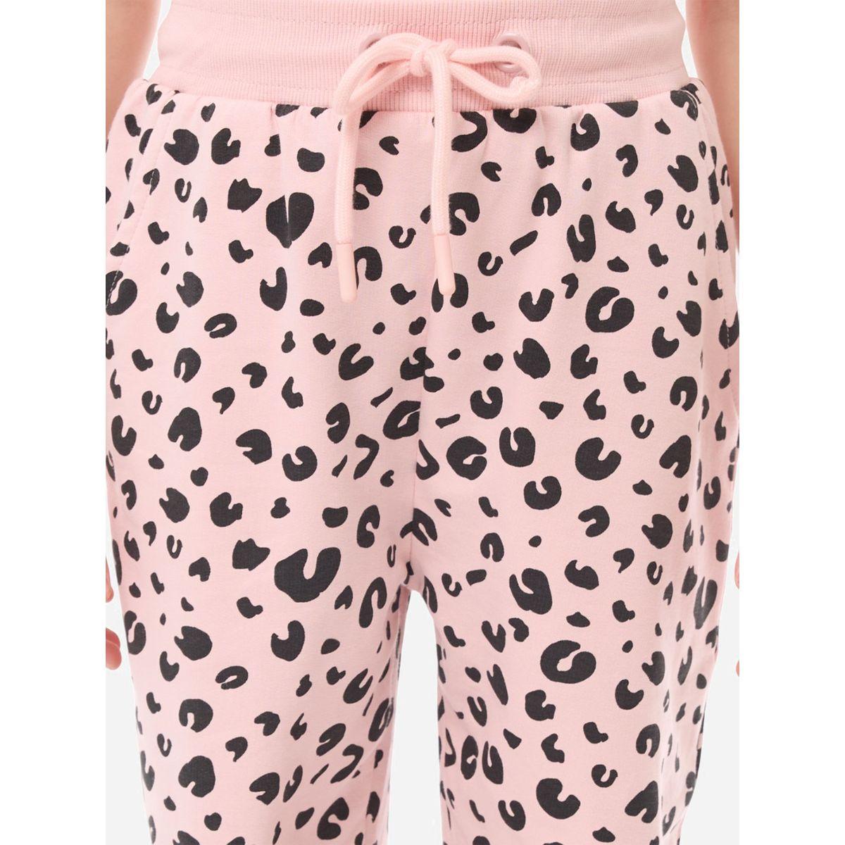 Victor and Jane X Styli  All-Over Animal Print Round Neck Sweatshirt & Joggers Set-girls-clothing-setsandcoords-image-6