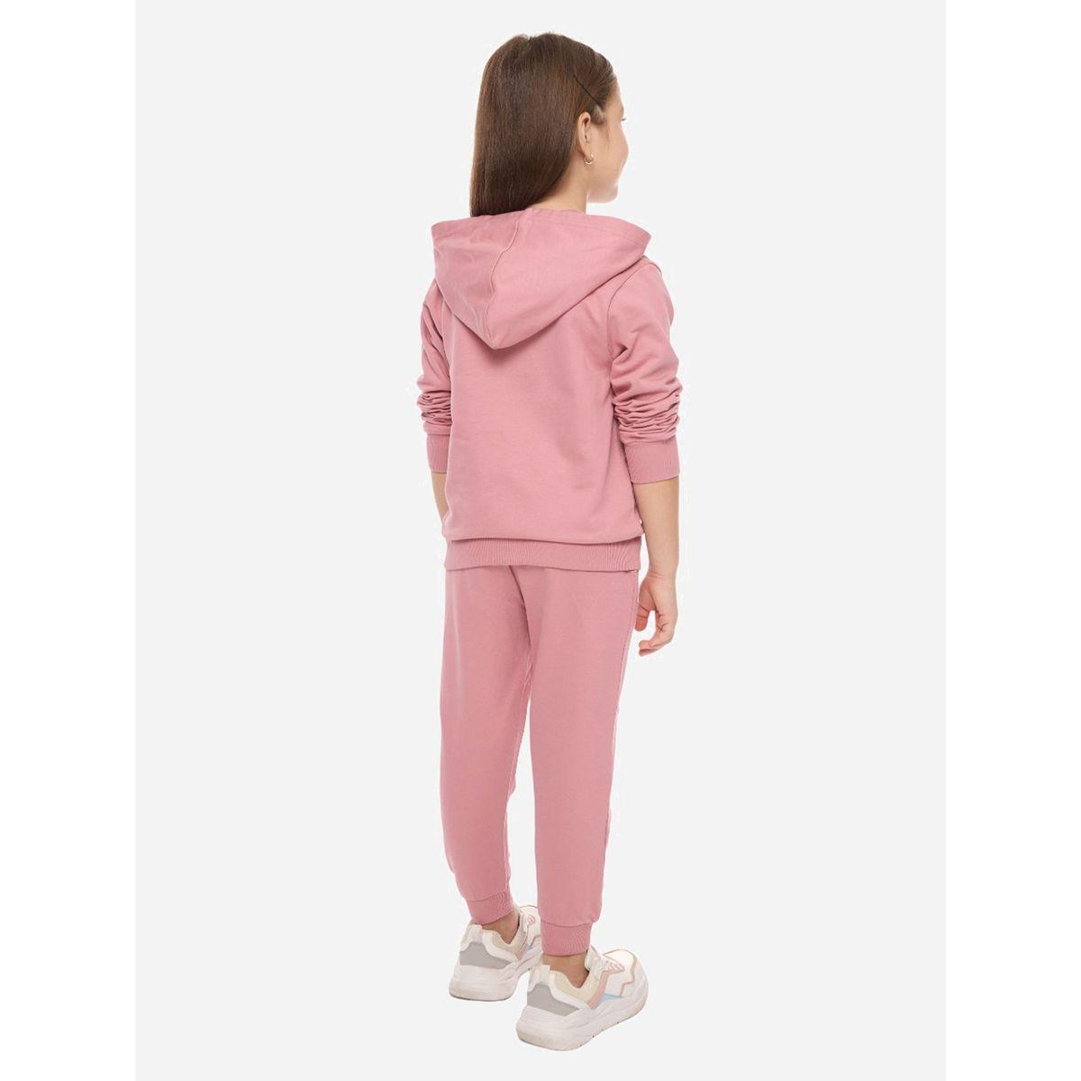 Victor and Jane X Styli  Embellished full zipper Hoodie & Joggers Set-girls-clothing-setsandcoords-image-3