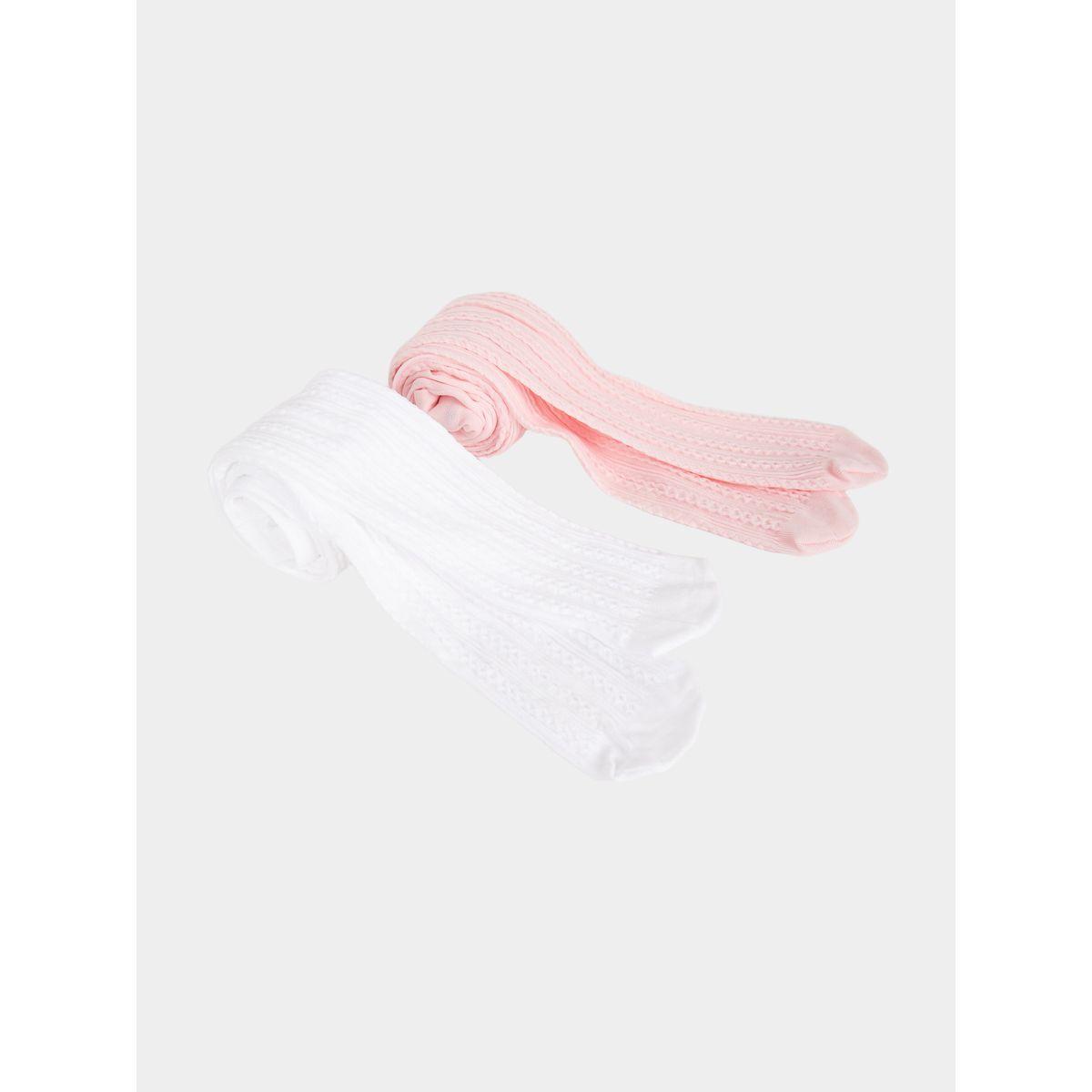 DeFacto X Styli  Set of 2 - Textured Tights Socks-girls-accessories-socks-image-4