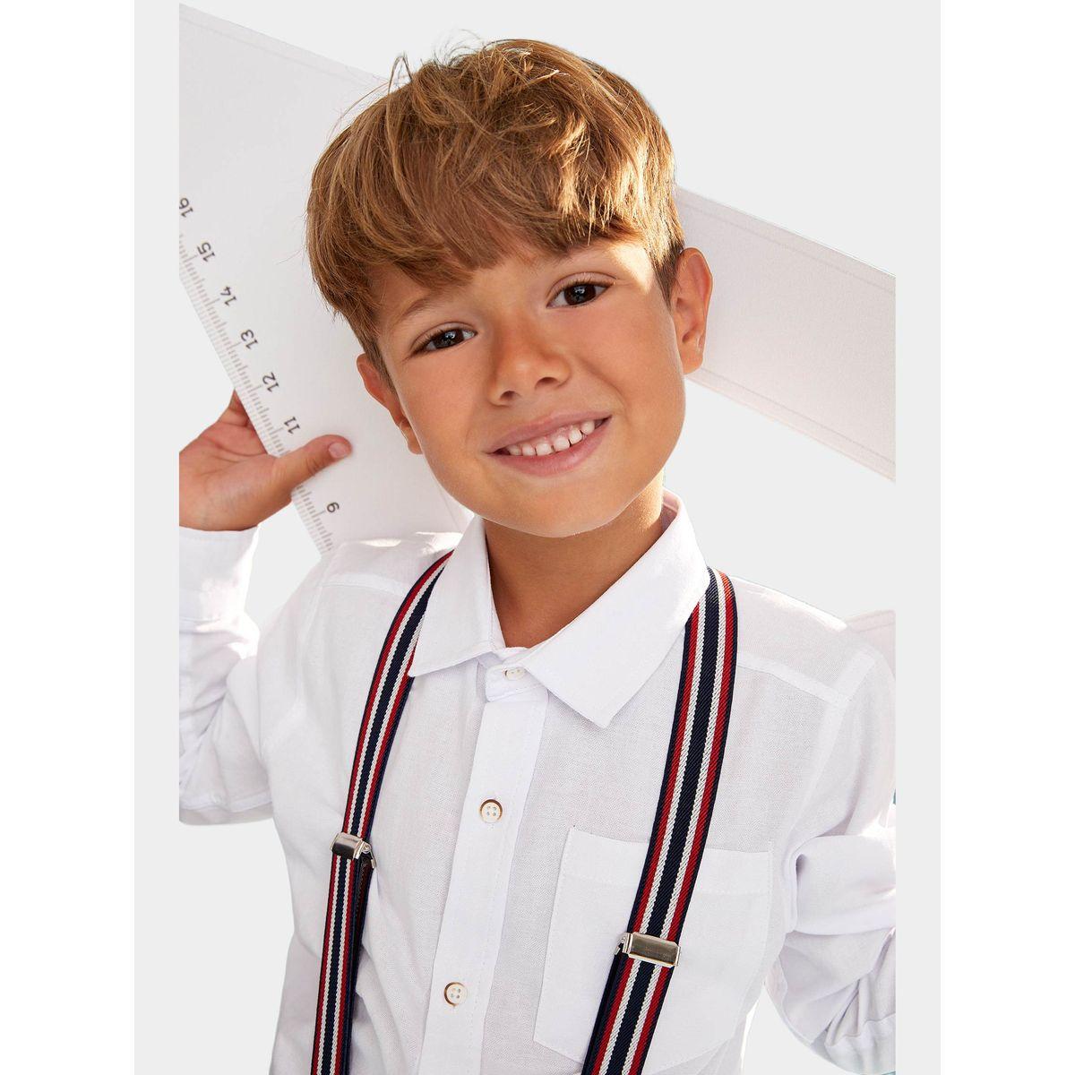 DeFacto X Styli  Solid Oxford Buttoned Down Shirt-boys-clothing-shirts-image-6