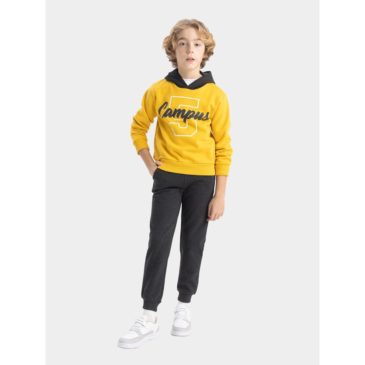 DeFacto X Styli  Graphic Print Hooded Sweatshirt & Joggers Set-boys-clothing-setsandcoords-image-3