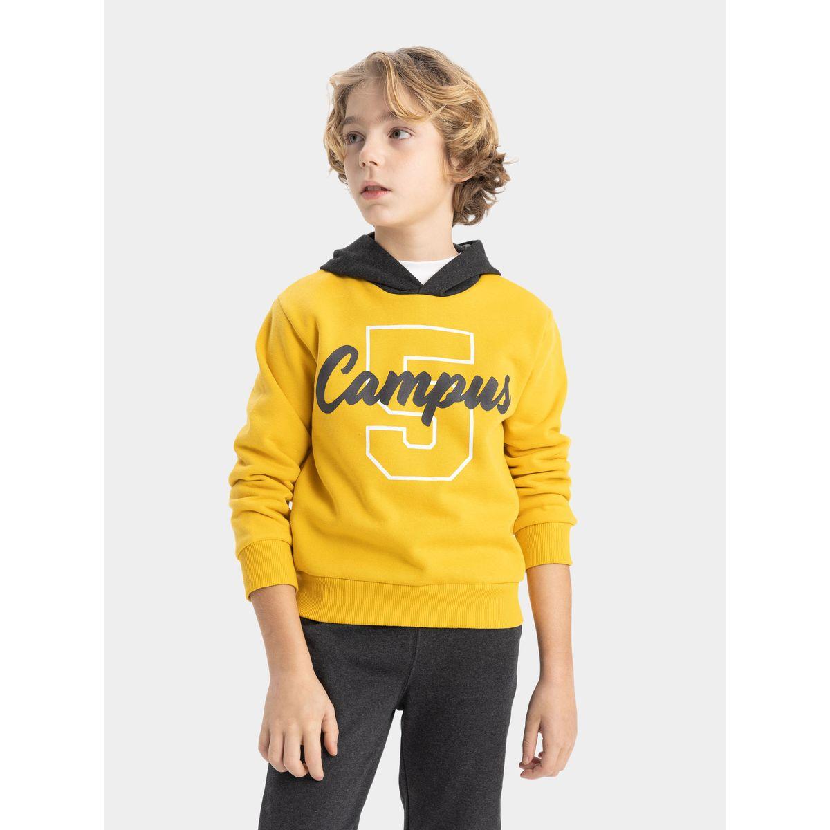 DeFacto X Styli  Graphic Print Hooded Sweatshirt & Joggers Set-boys-clothing-setsandcoords-image-4
