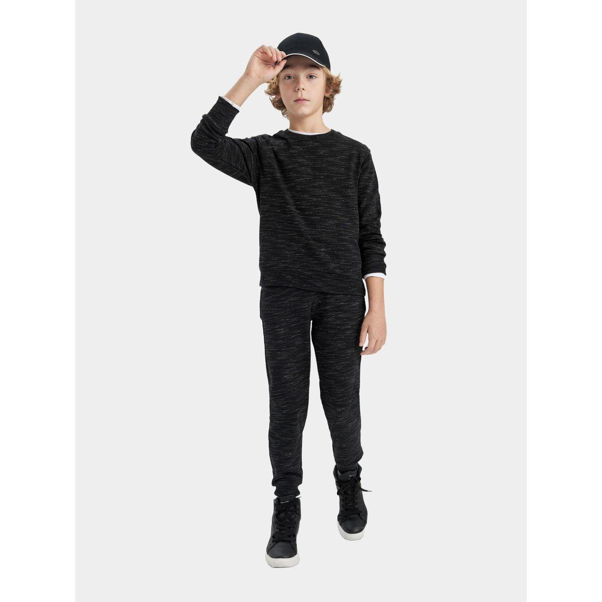 DeFacto X Styli  Drawstring Elastic Hem Joggers with Pockets-boys-clothing-bottoms-joggersandtrackpants-image-6