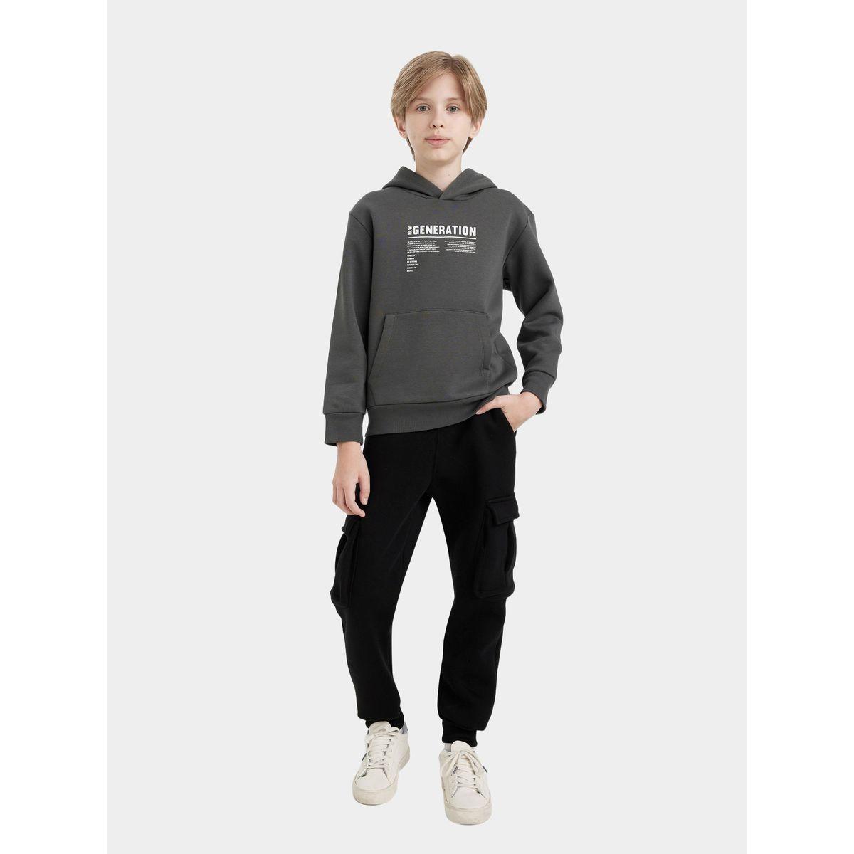 DeFacto X Styli  Relaxed Fit Cargo Joggers with Drawstring-boys-clothing-bottoms-joggersandtrackpants-image-4