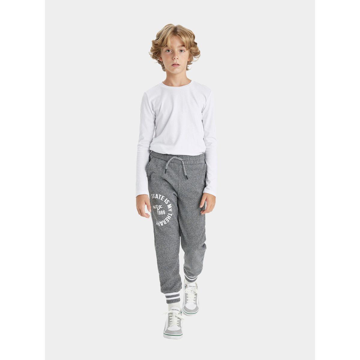 DeFacto X Styli  Graphic Print Elasticated Joggers with Pockets-boys-clothing-bottoms-joggersandtrackpants-image-6
