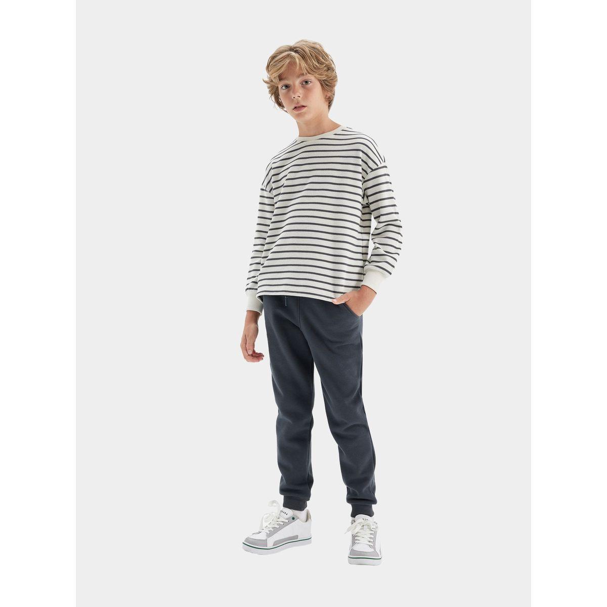 DeFacto X Styli  Relaxed Fit Elasticated Cuff Joggers with Pockets-boys-clothing-bottoms-joggersandtrackpants-image-3