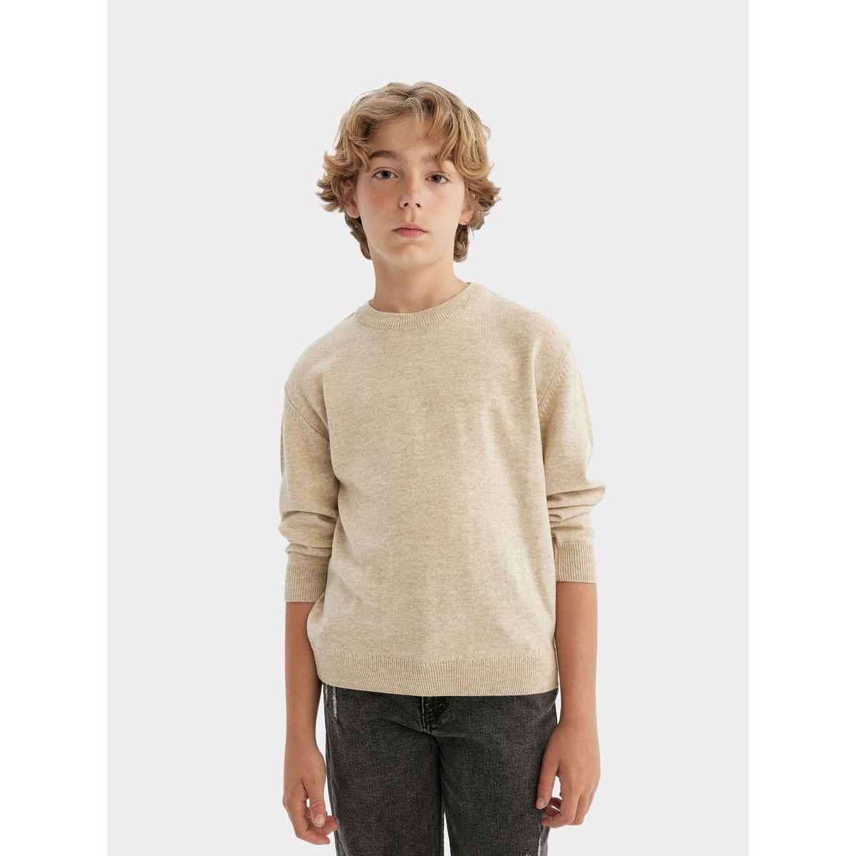DeFacto X Styli  Regular Fit Crew Neck Knit Sweater-boys-clothing-jumpersandcardigans-image-2
