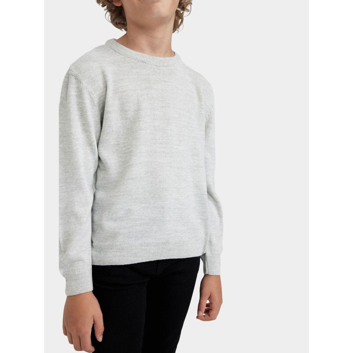 DeFacto X Styli  Regular Fit Crew Neck Knit Sweater-boys-clothing-jumpersandcardigans-image-3