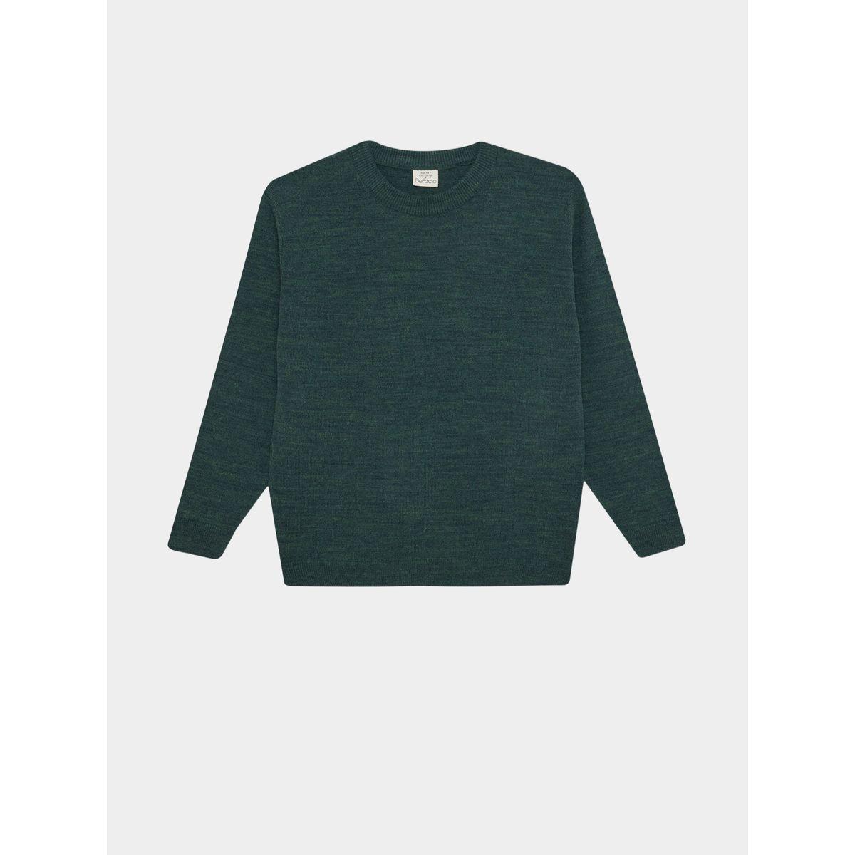 DeFacto X Styli  Regular Fir Crew Neck Knit Sweater-boys-clothing-jumpersandcardigans-image-3
