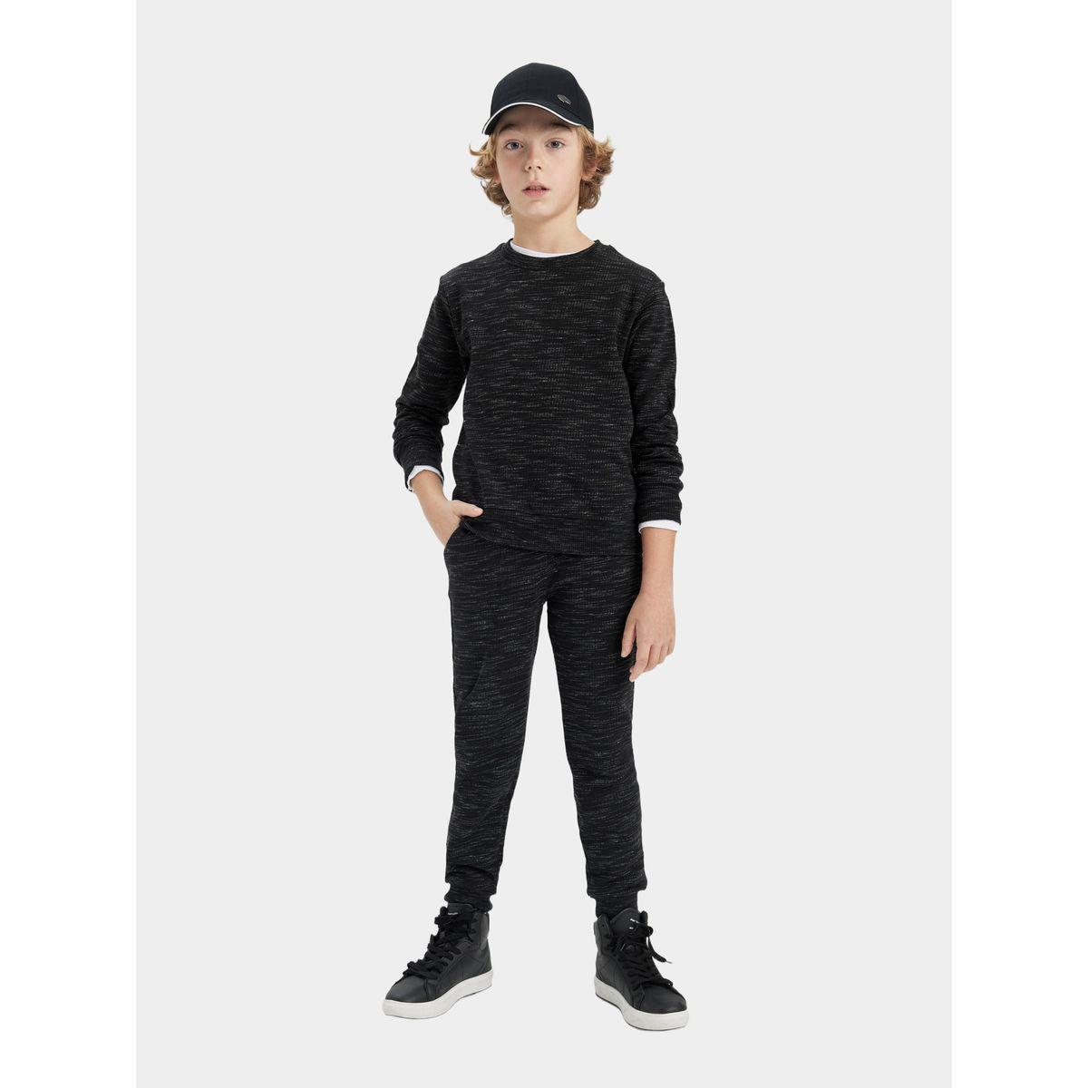 DeFacto X Styli  Regular Fit Crew Neck Sweatshirt-boys-clothing-sweatshirts-image-2