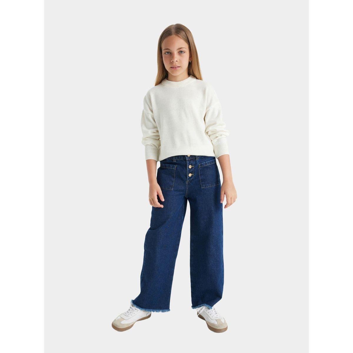 DeFacto X Styli  Regular Fit Round Neck Knit Sweater-girls-clothing-jumpersandcardigans-image-3