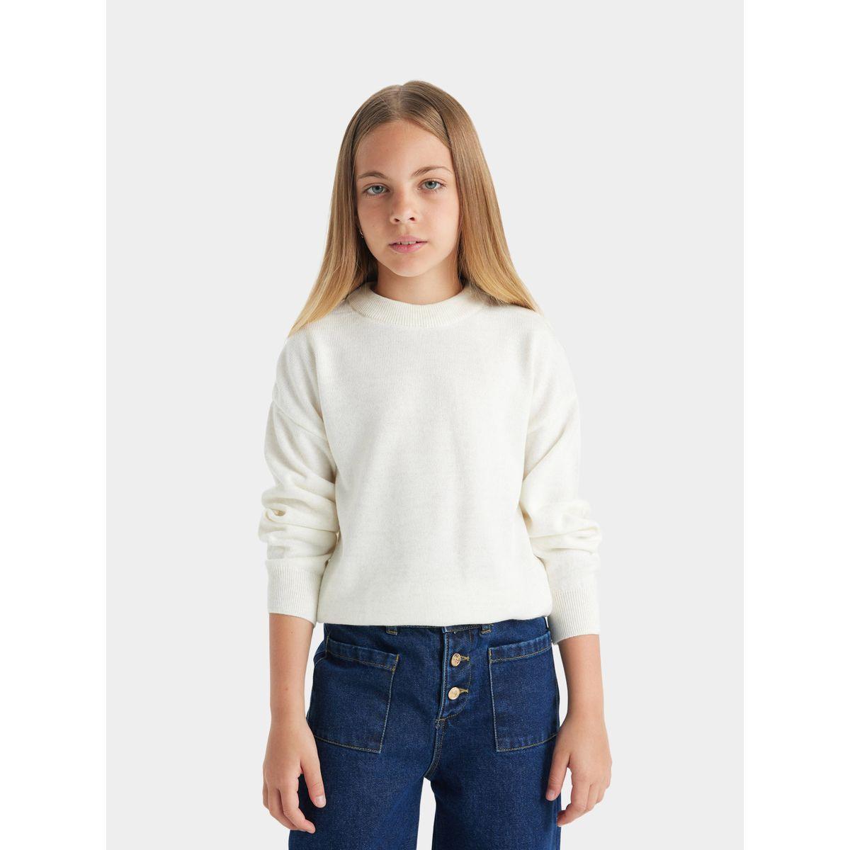 DeFacto X Styli  Regular Fit Round Neck Knit Sweater-girls-clothing-jumpersandcardigans-image-4