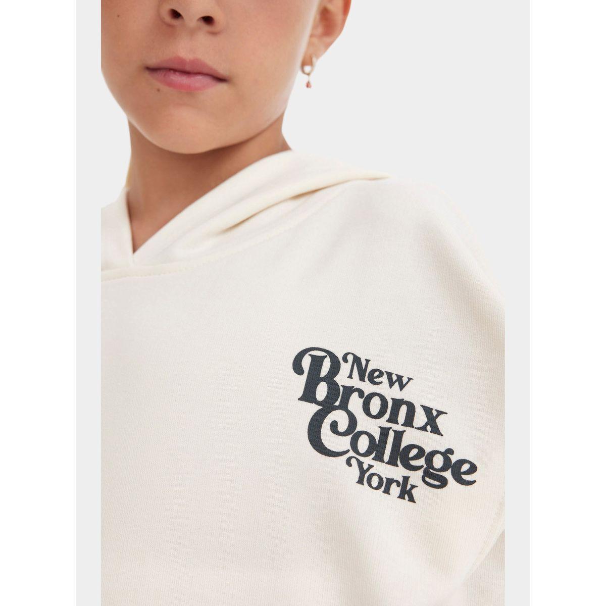 DeFacto X Styli  Regular Fit Slogan Print Hooded Sweatshirt with Pocket-girls-clothing-sweatshirts-image-5