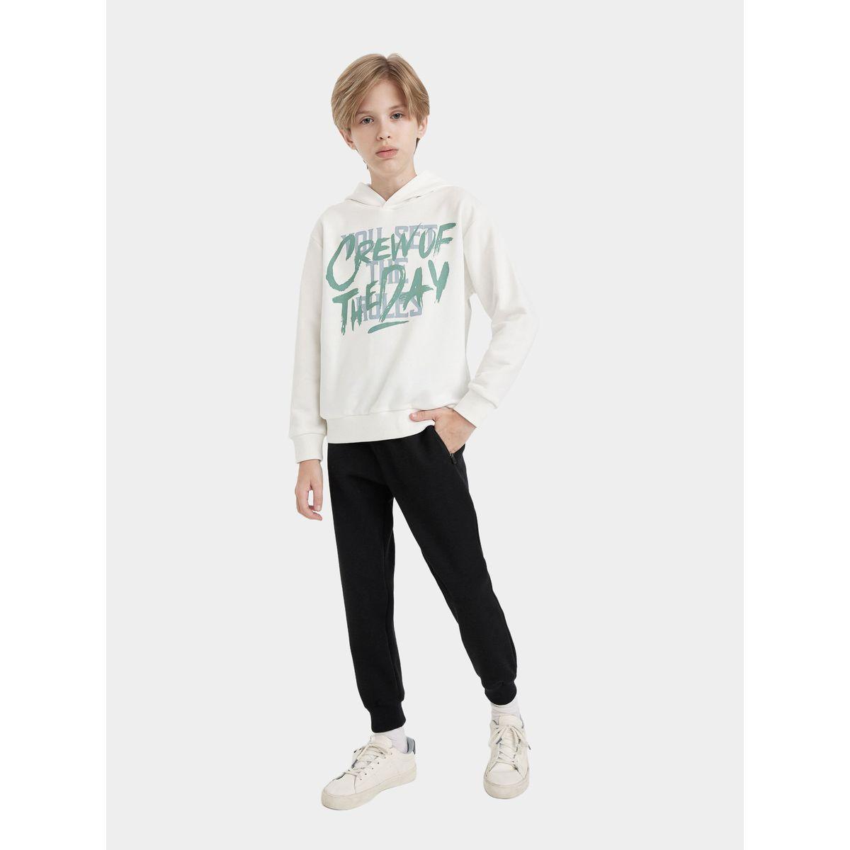 DeFacto X Styli  Regular Fit Graphic Print Hooded Sweatshirt-boys-clothing-winterwear-sweatshirts-image-4
