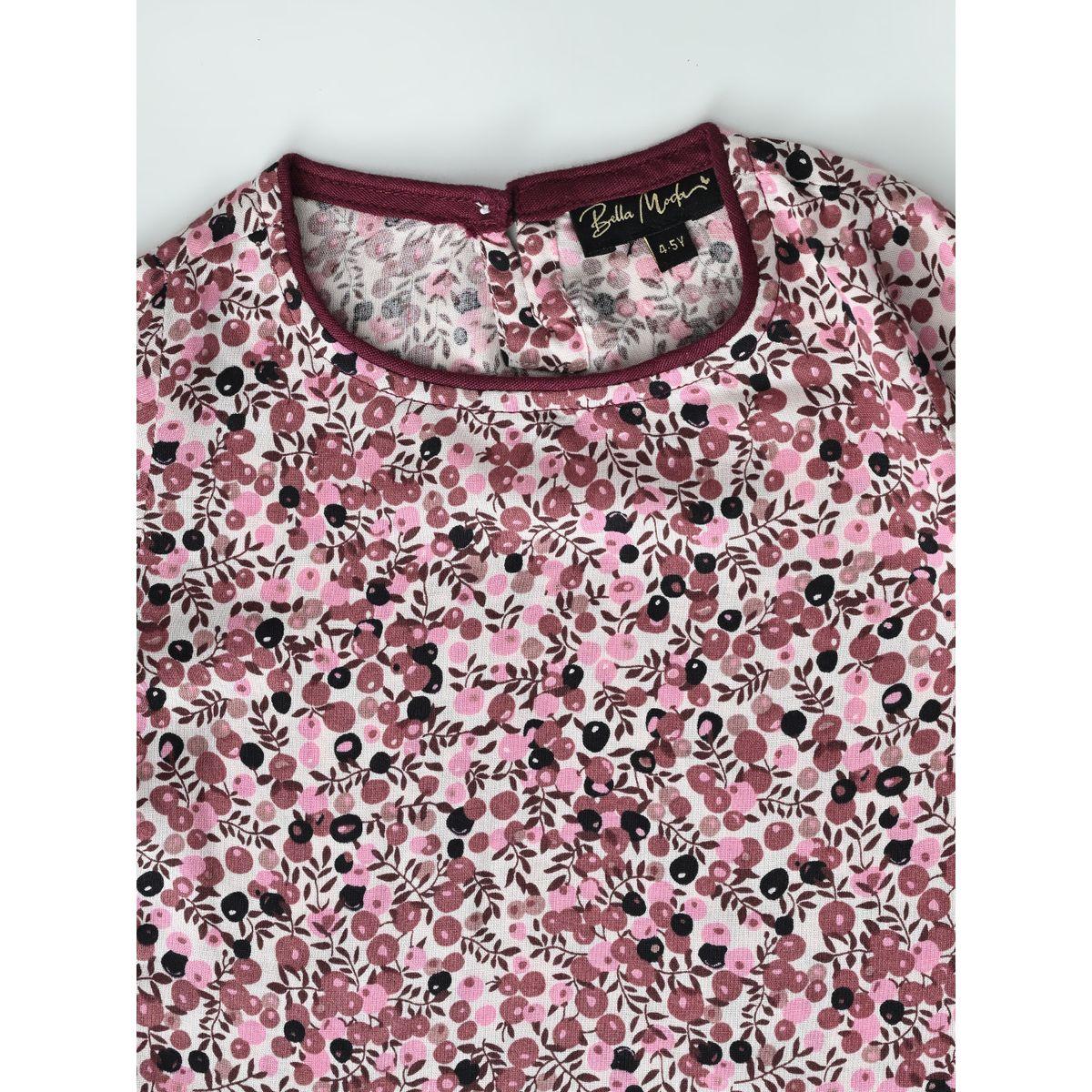 Bella Moda X Styli  All-Over Floral Print Round Neck Top & Trousers Co-Ord Sets-girls-clothing-setsandcoords-image-3
