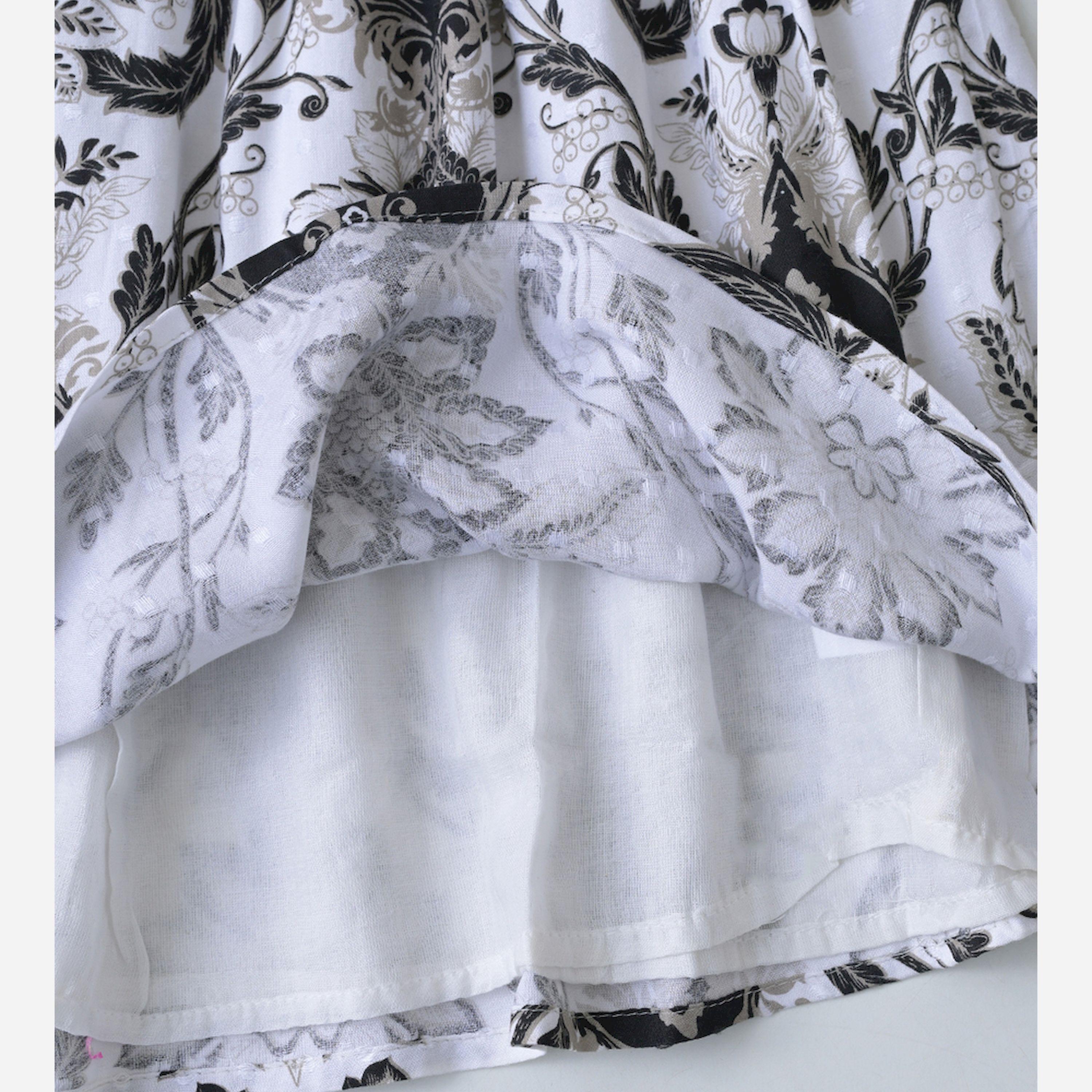 Bella Moda X Styli All-Over Print Fit & Flare Dress With Short Sleeves-girls-clothing-dressesandjumpsuits-image-6