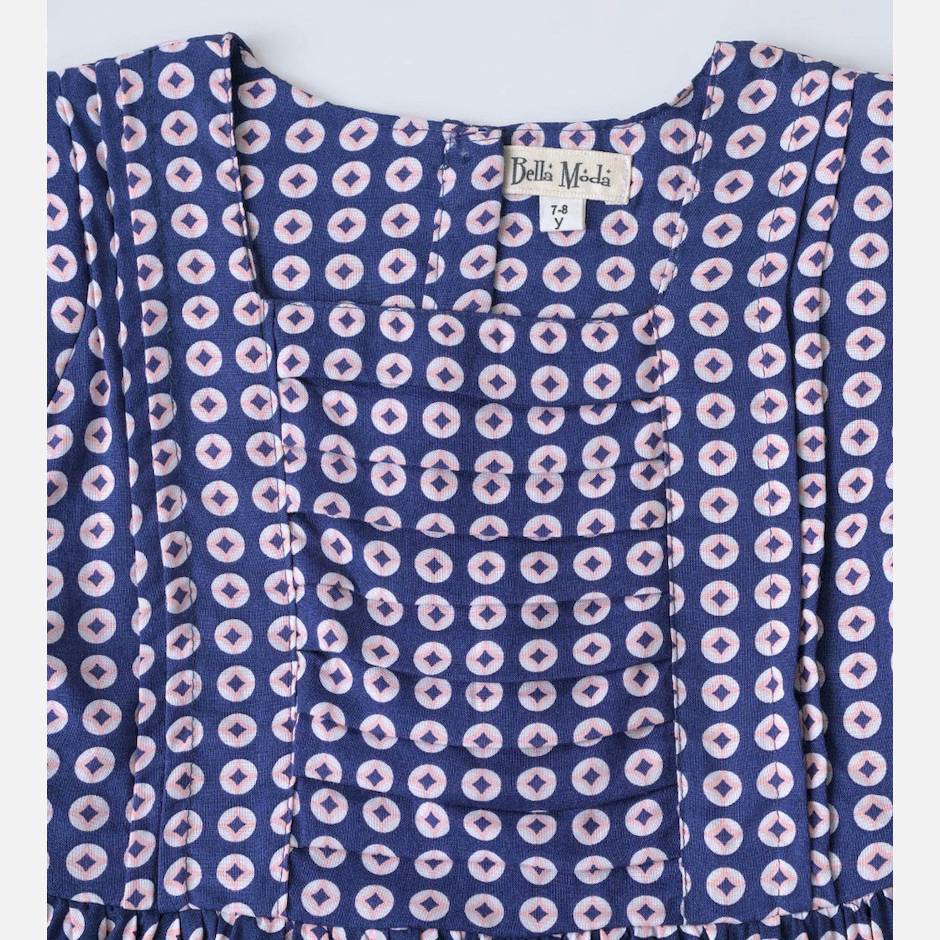 Bella Moda X Styli All-Over Print Fit & Flare Dress-girls-clothing-dressesandjumpsuits-image-4