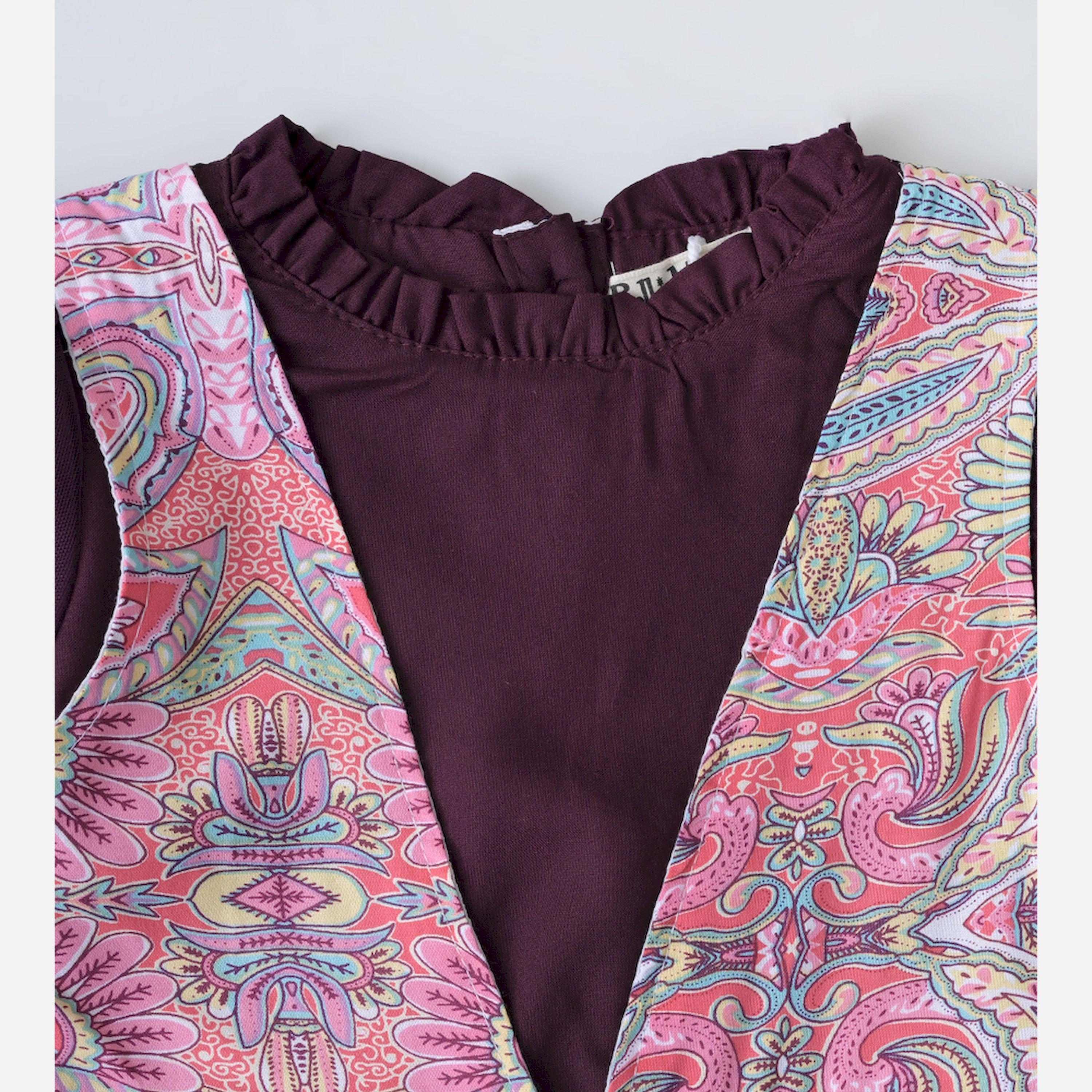 بيلا مودا × ستايلي - فستان للركبة مطبوع بقصّة واسعة من الأسفل-girls-clothing-dressesandjumpsuits-image-4