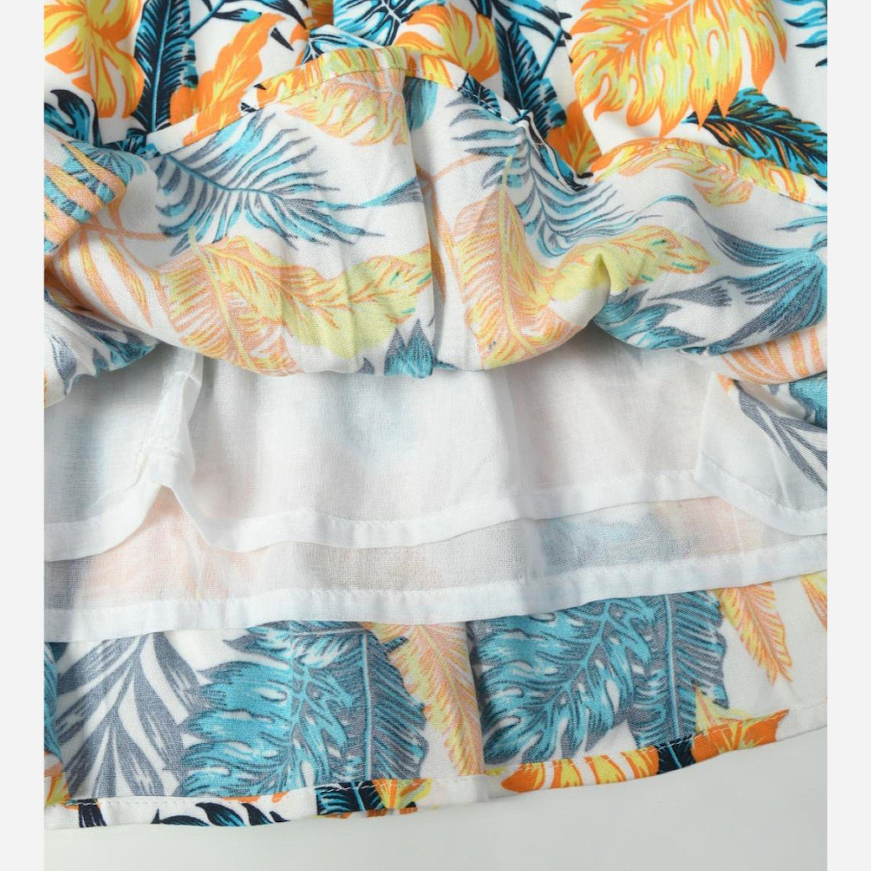 بيلا مودا × ستايلي - فستان متعدد الطبقات مزين بالزهور-girls-clothing-dressesandjumpsuits-image-5