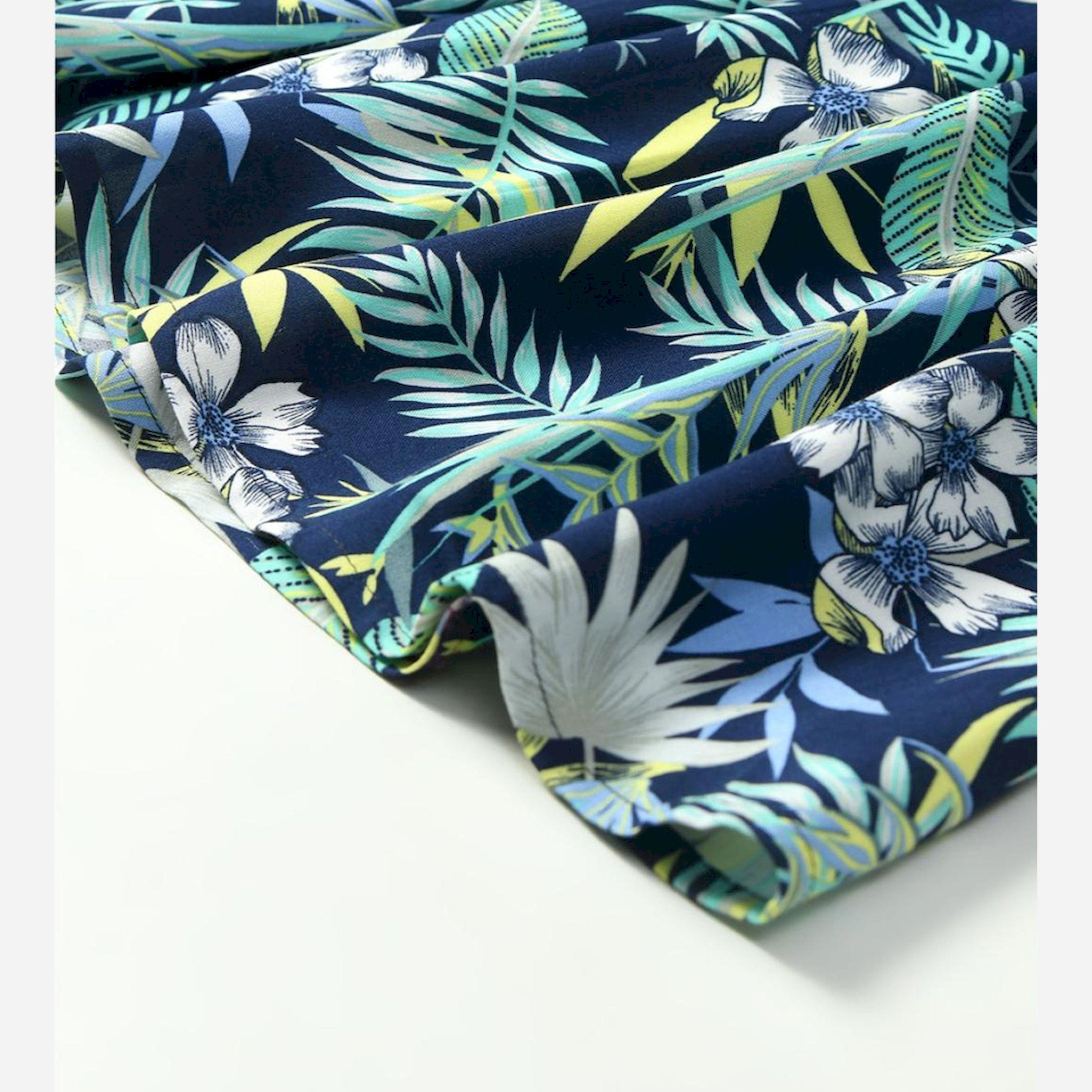 Bella Moda X Styli All-Over Print Button Detail Dress With Long Sleeves-girls-clothing-dressesandjumpsuits-image-4