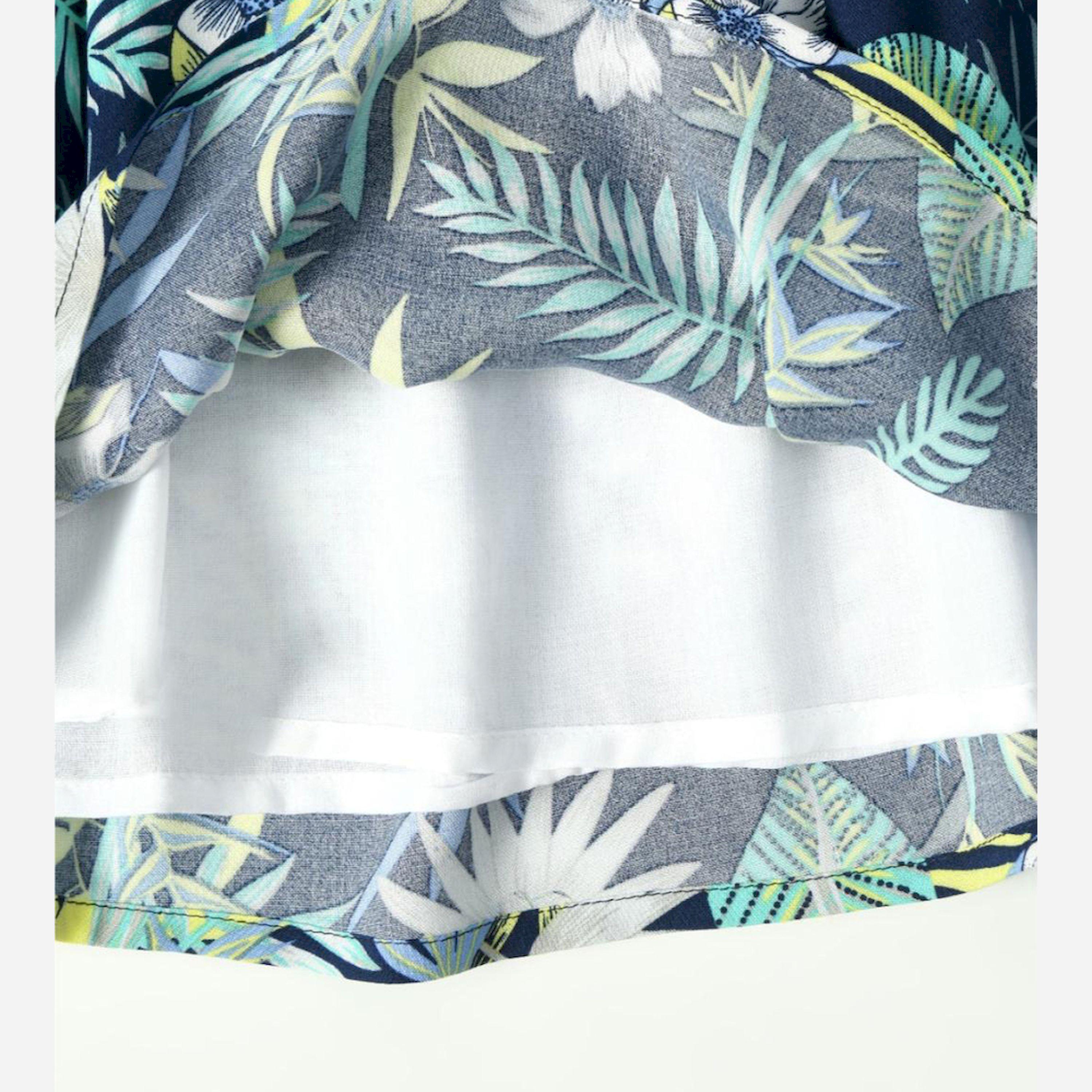 Bella Moda X Styli All-Over Print Button Detail Dress With Long Sleeves-girls-clothing-dressesandjumpsuits-image-5