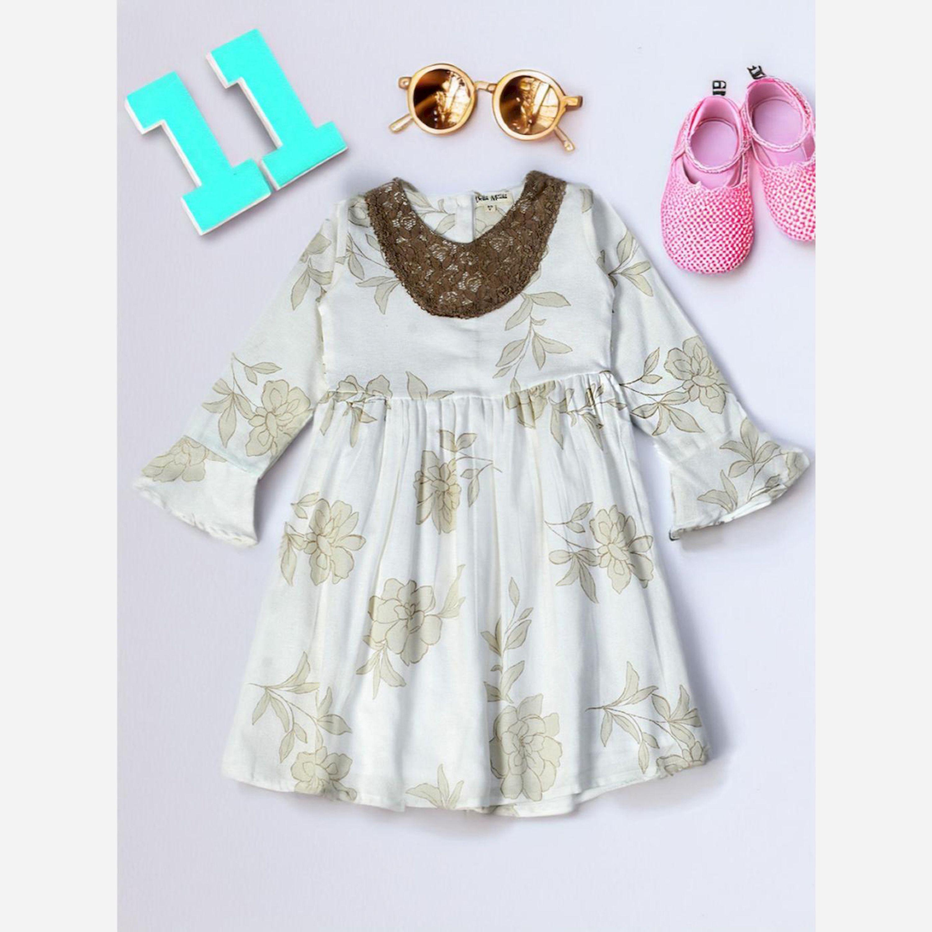بيلا مودا × ستايلي - فستان من الدانتيل بطبعات كاملة-girls-clothing-dressesandjumpsuits-image-2
