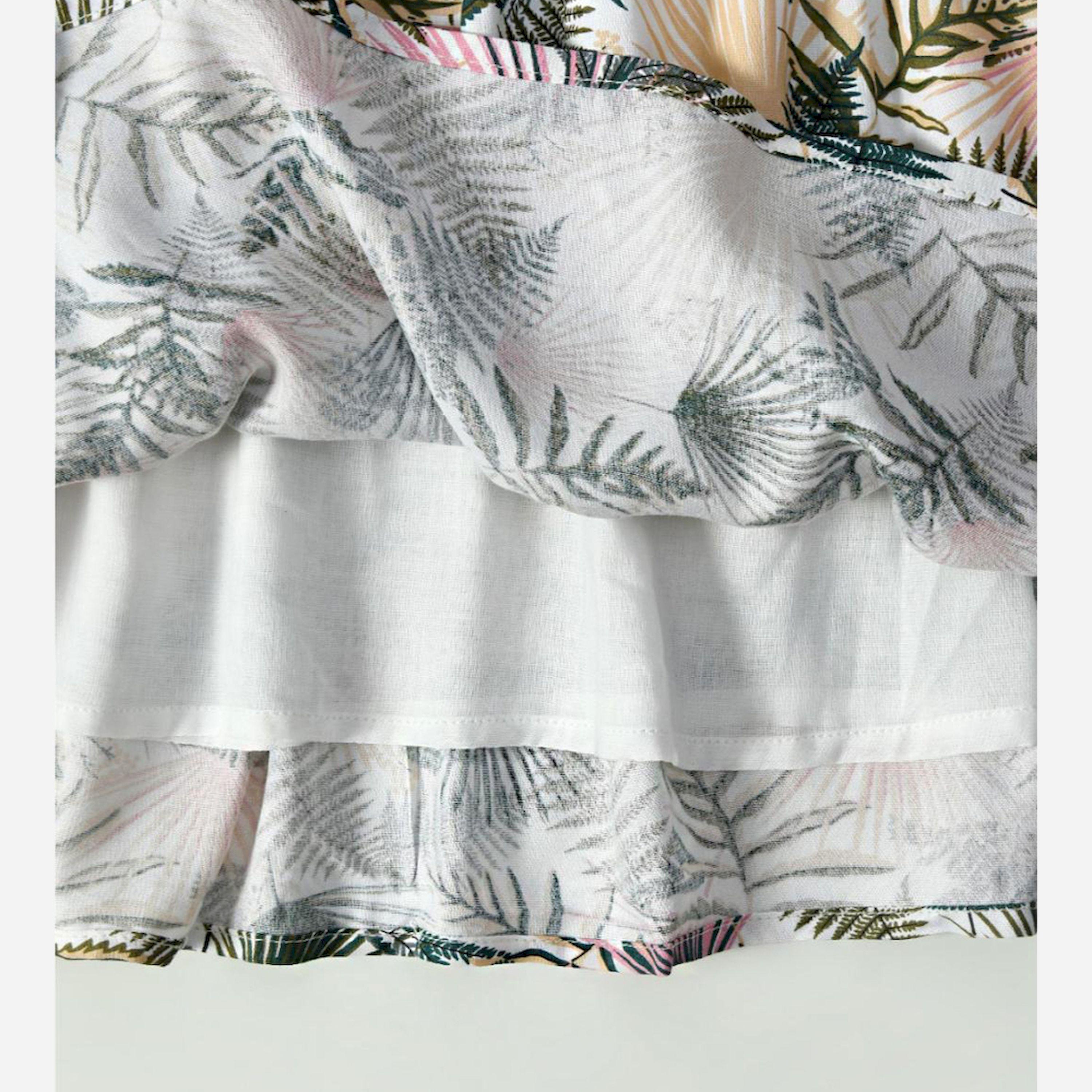 Bella Moda X Styli All-Over Print Button Detail Long Sleeves Dress-girls-clothing-dressesandjumpsuits-image-5