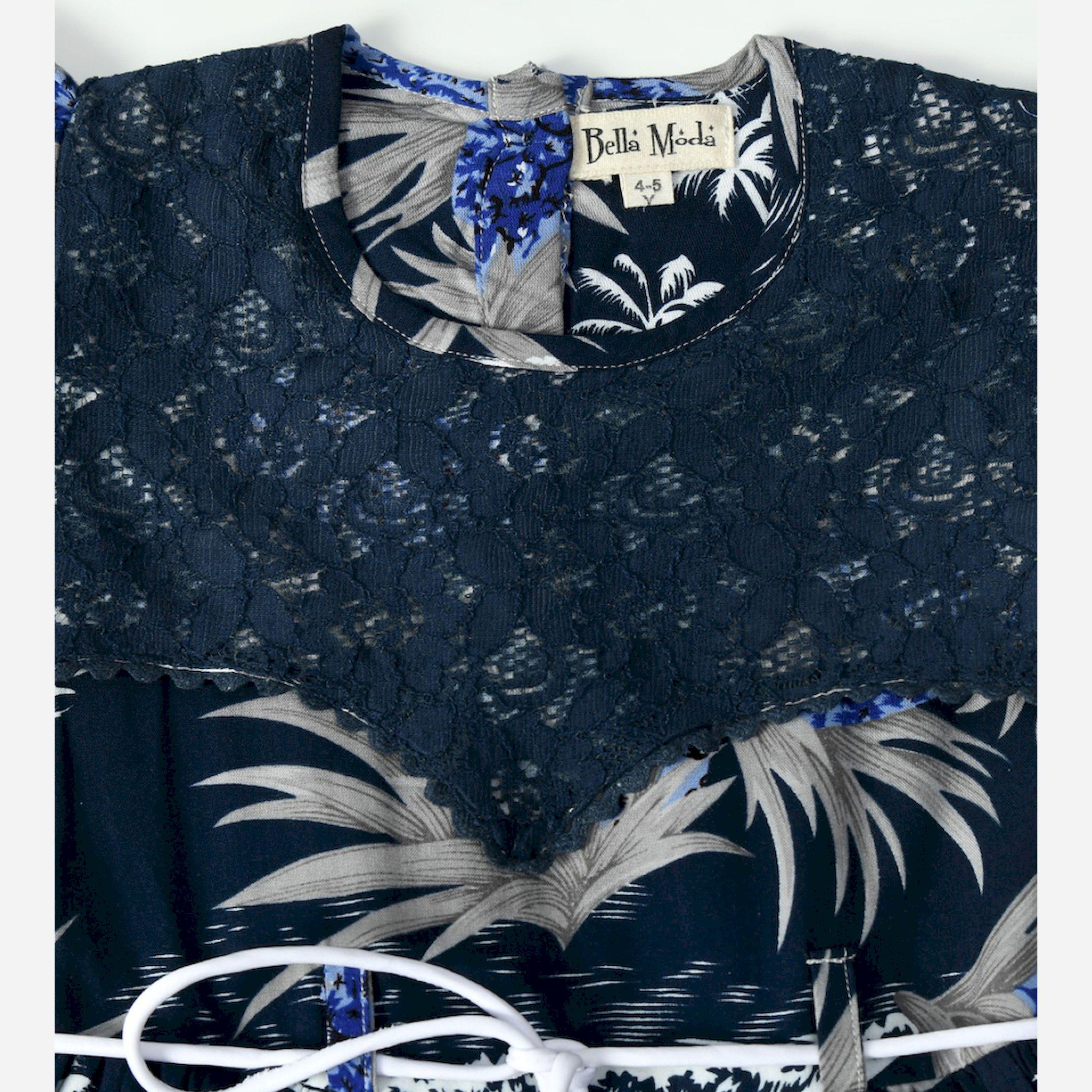 Bella Moda X Styli All-Over Print Lace Detail Dress-girls-clothing-dressesandjumpsuits-image-3