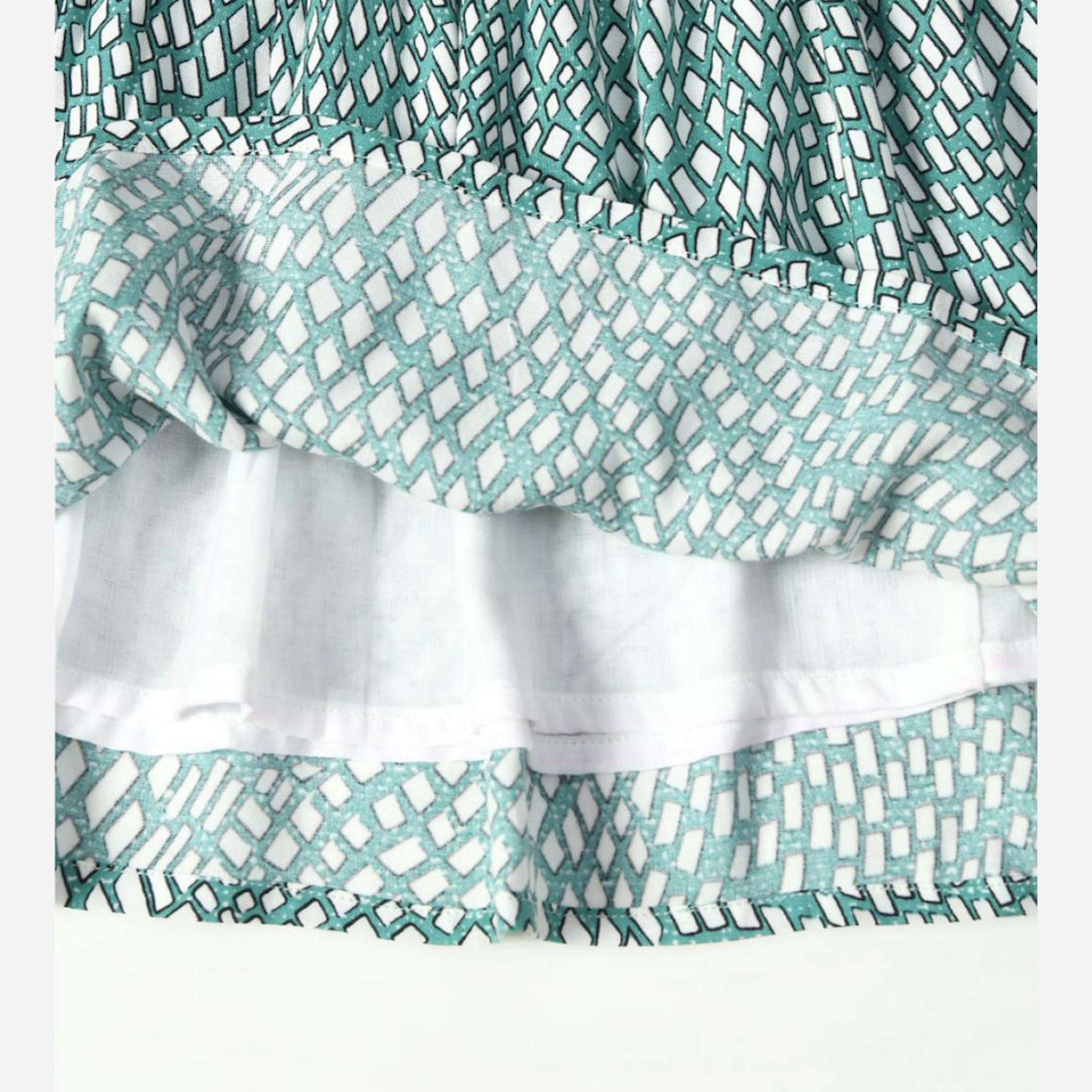 Bella Moda X Styli All-Over Print Button Detail Dress-girls-clothing-dressesandjumpsuits-image-5