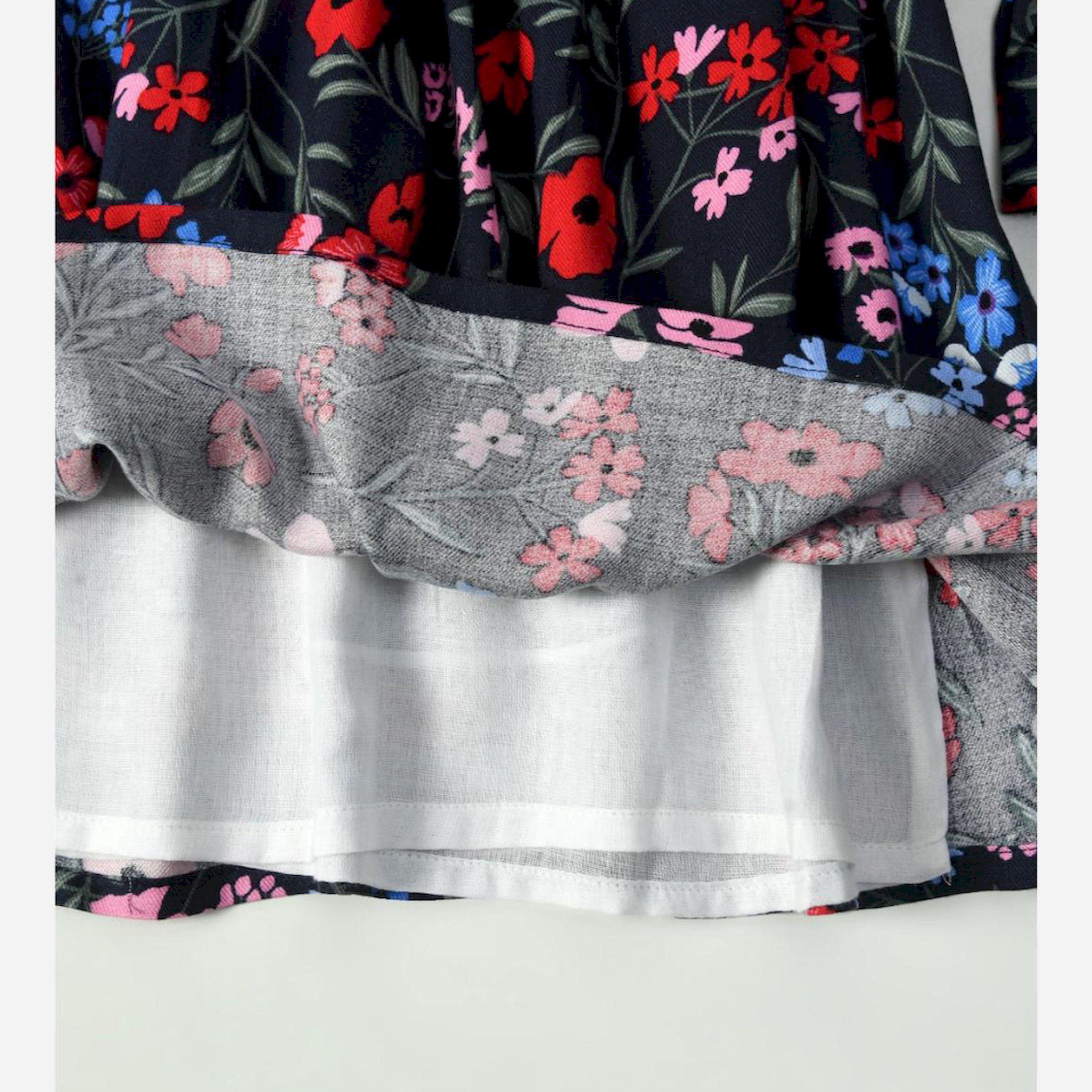 بيلا مودا × ستايلي - فستان بطبعة زهور كاملة مع أزرار-girls-clothing-dressesandjumpsuits-image-5