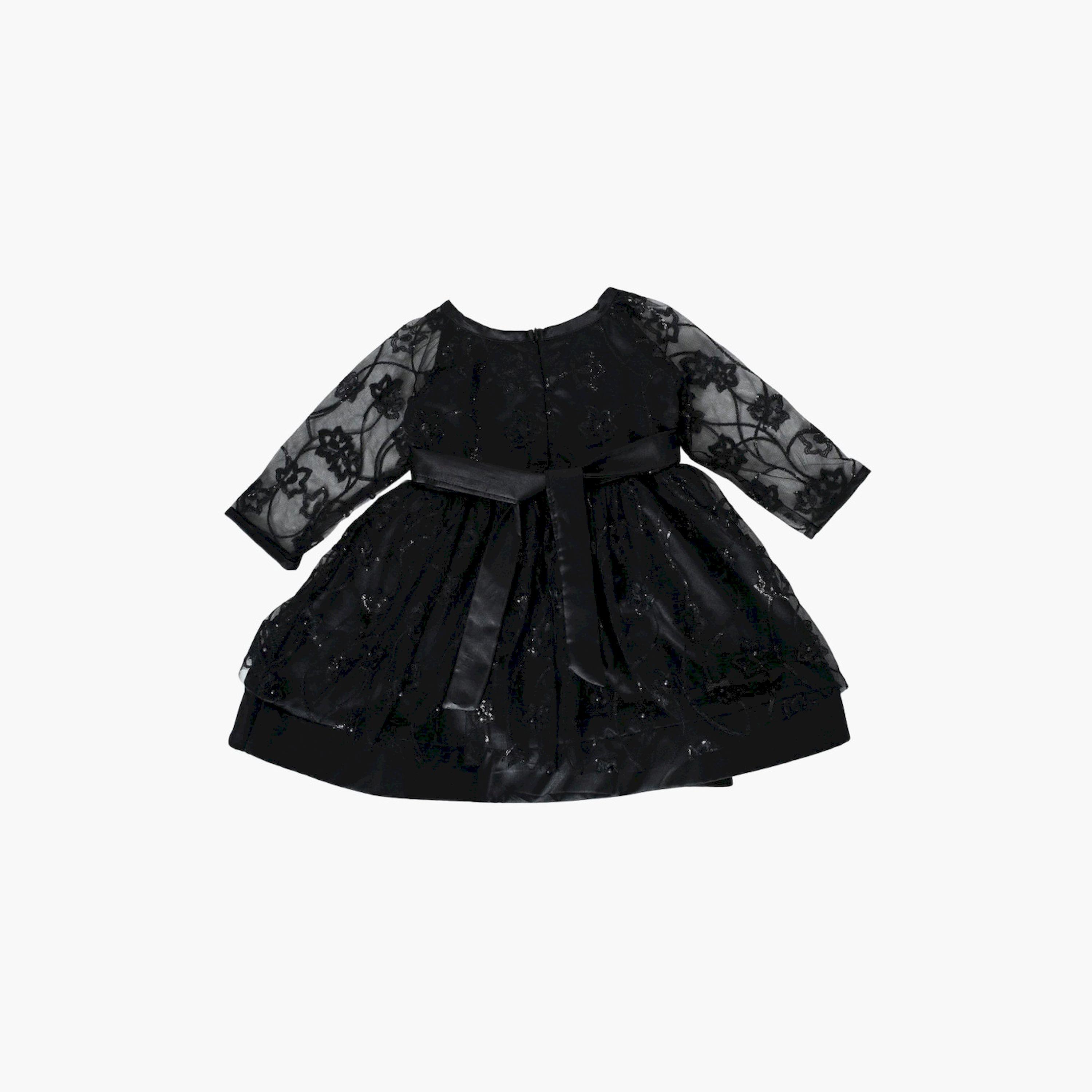 بيلا مودا × ستايلي - فستان من قماش شبكي مزين-girls-clothing-dressesandjumpsuits-image-1