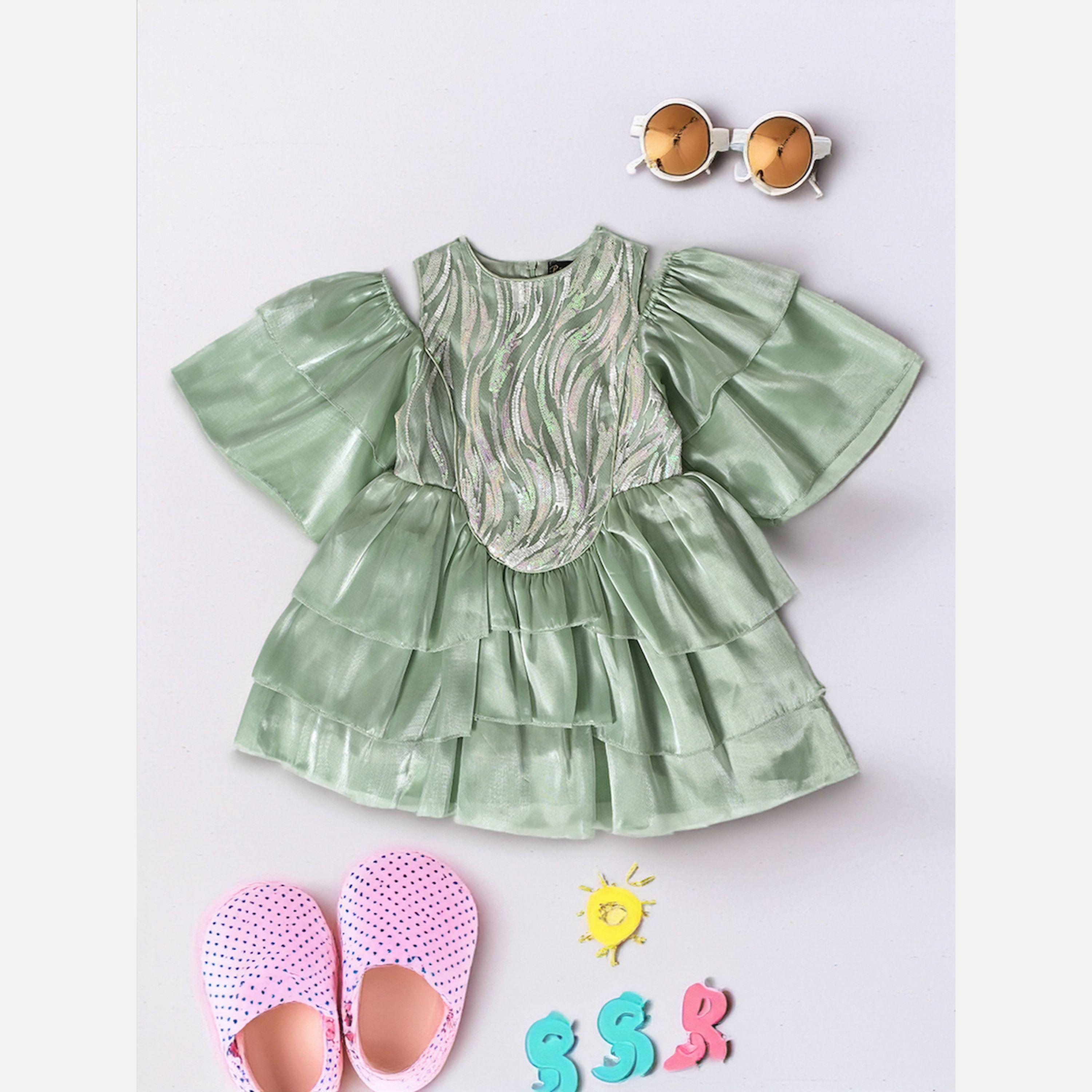 Bella Moda X Styli Sequined Layered Party Dress-girls-clothing-dressesandjumpsuits-image-2