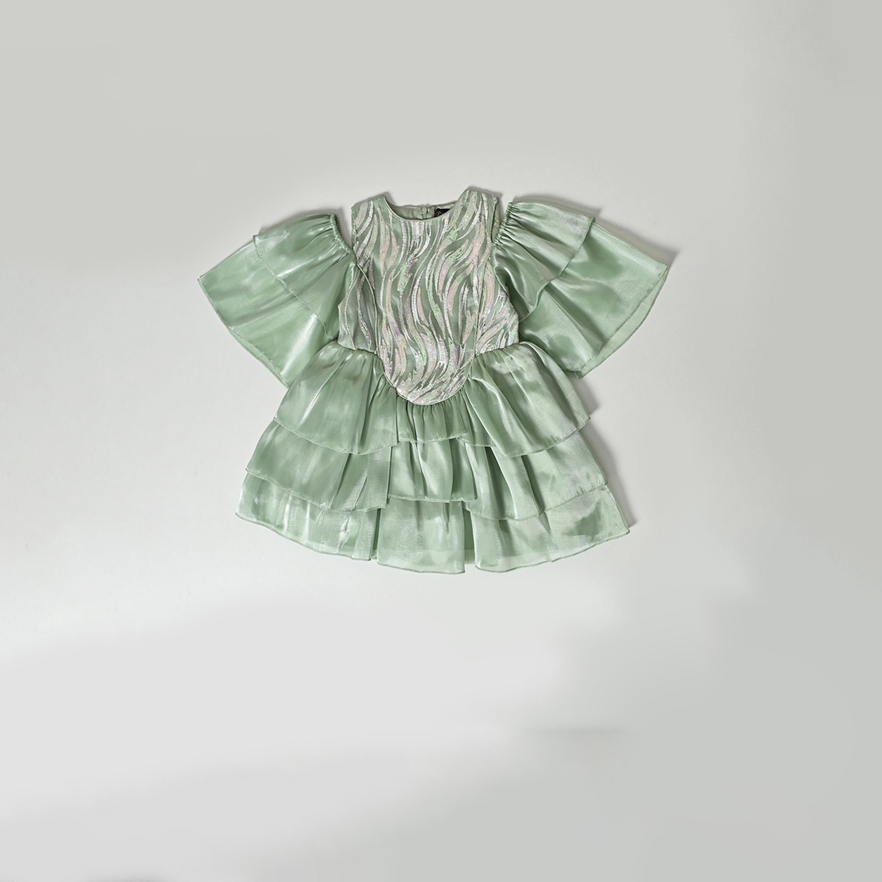 Bella Moda X Styli Sequined Layered Party Dress-girls-clothing-dressesandjumpsuits-image-6