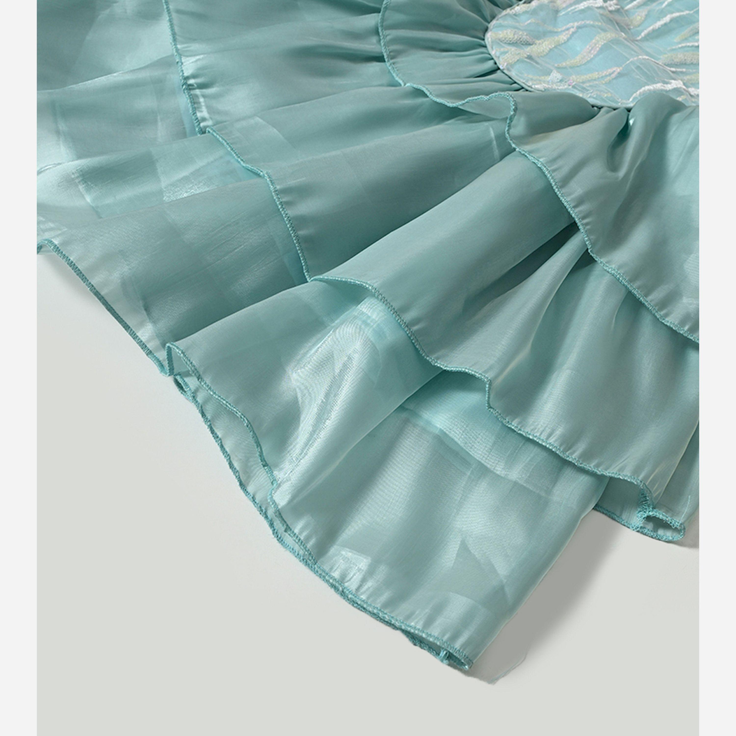 Bella Moda X Styli Sequined Layered Party Dress-girls-clothing-dressesandjumpsuits-image-5