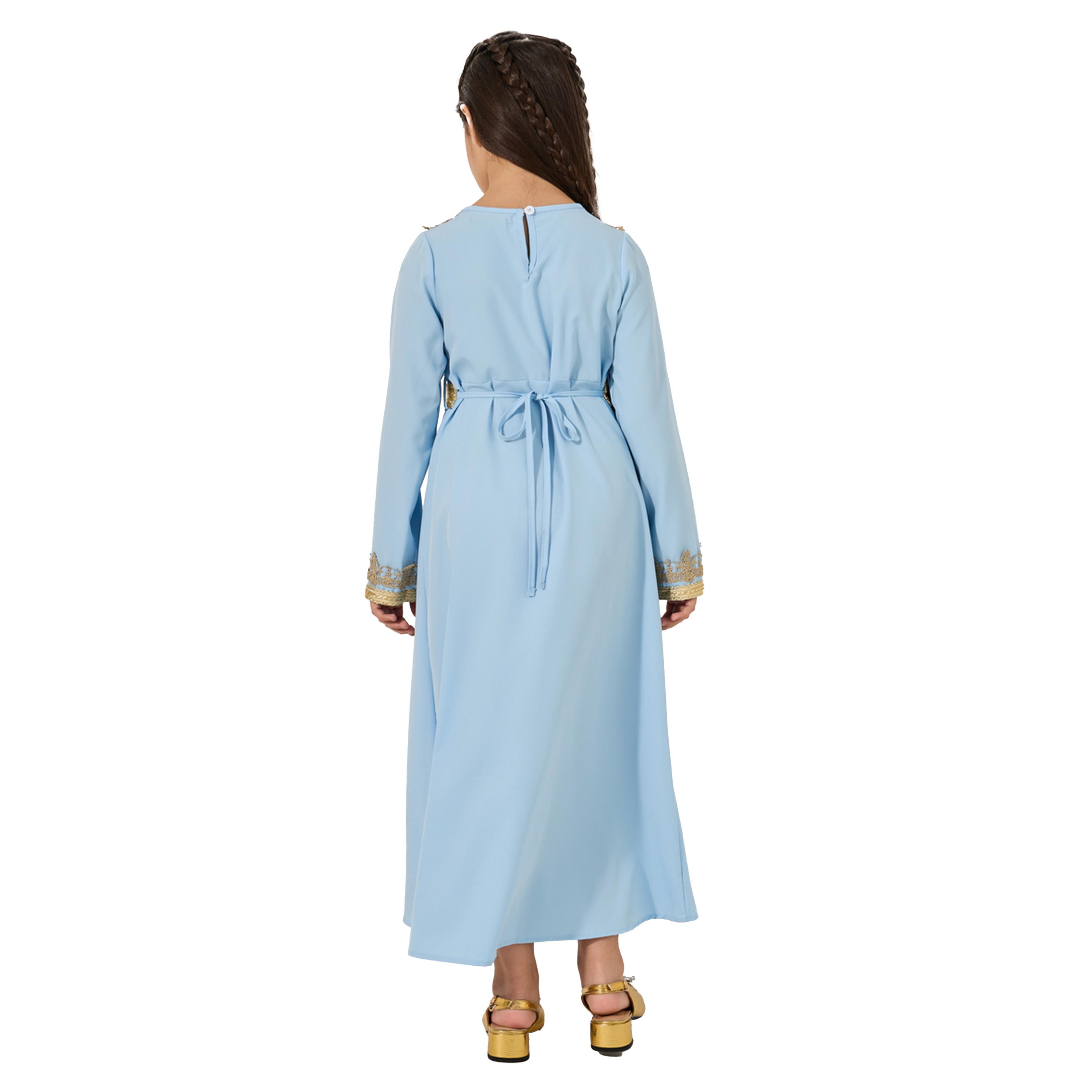 ستايلي - فستان متعدد الطبقات مزين بياقة V-girls-clothing-dressesandjumpsuits-image-5