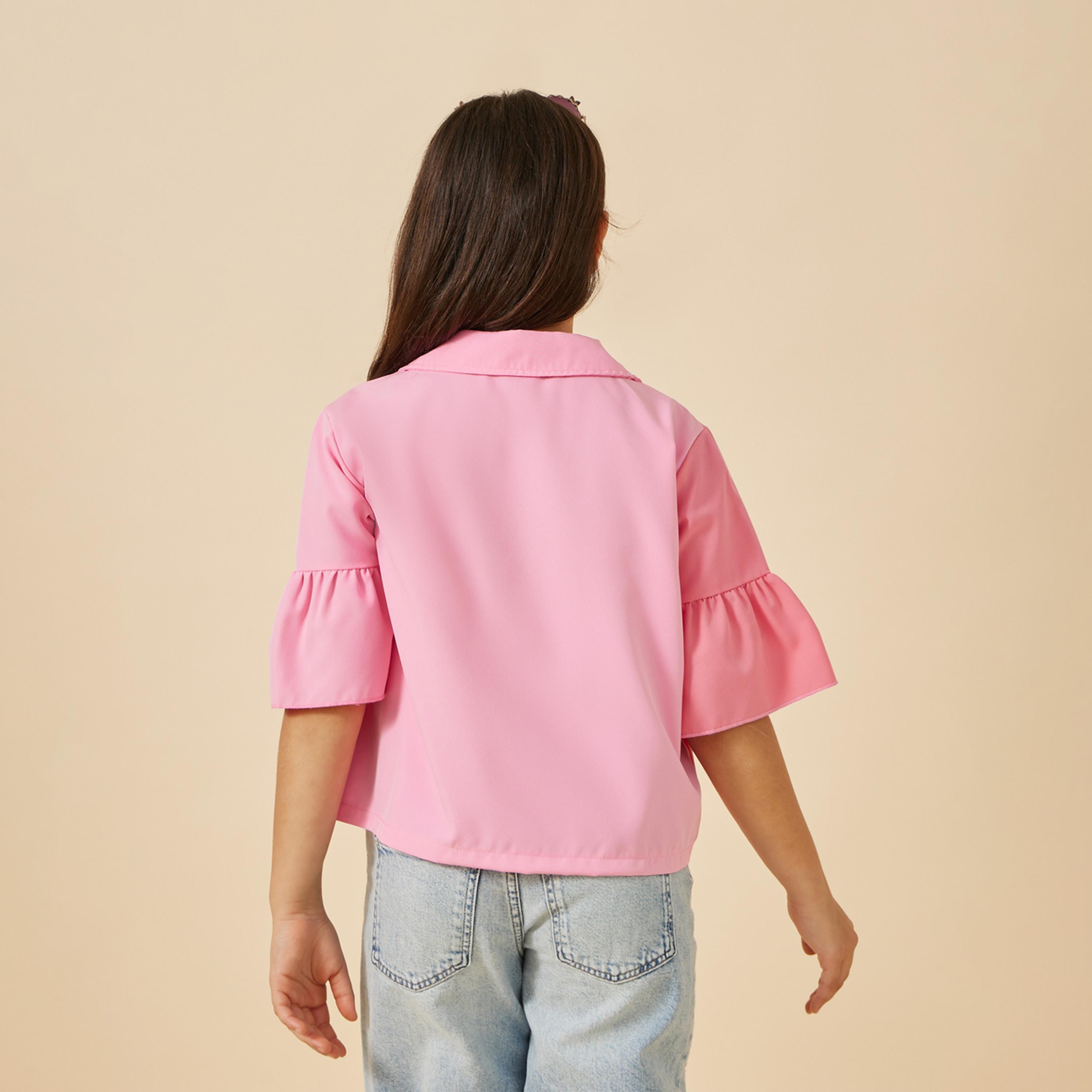 ستايلي - قميص ملون للفتيات المراهقات-girls-clothing-blousesandshirts-image-4