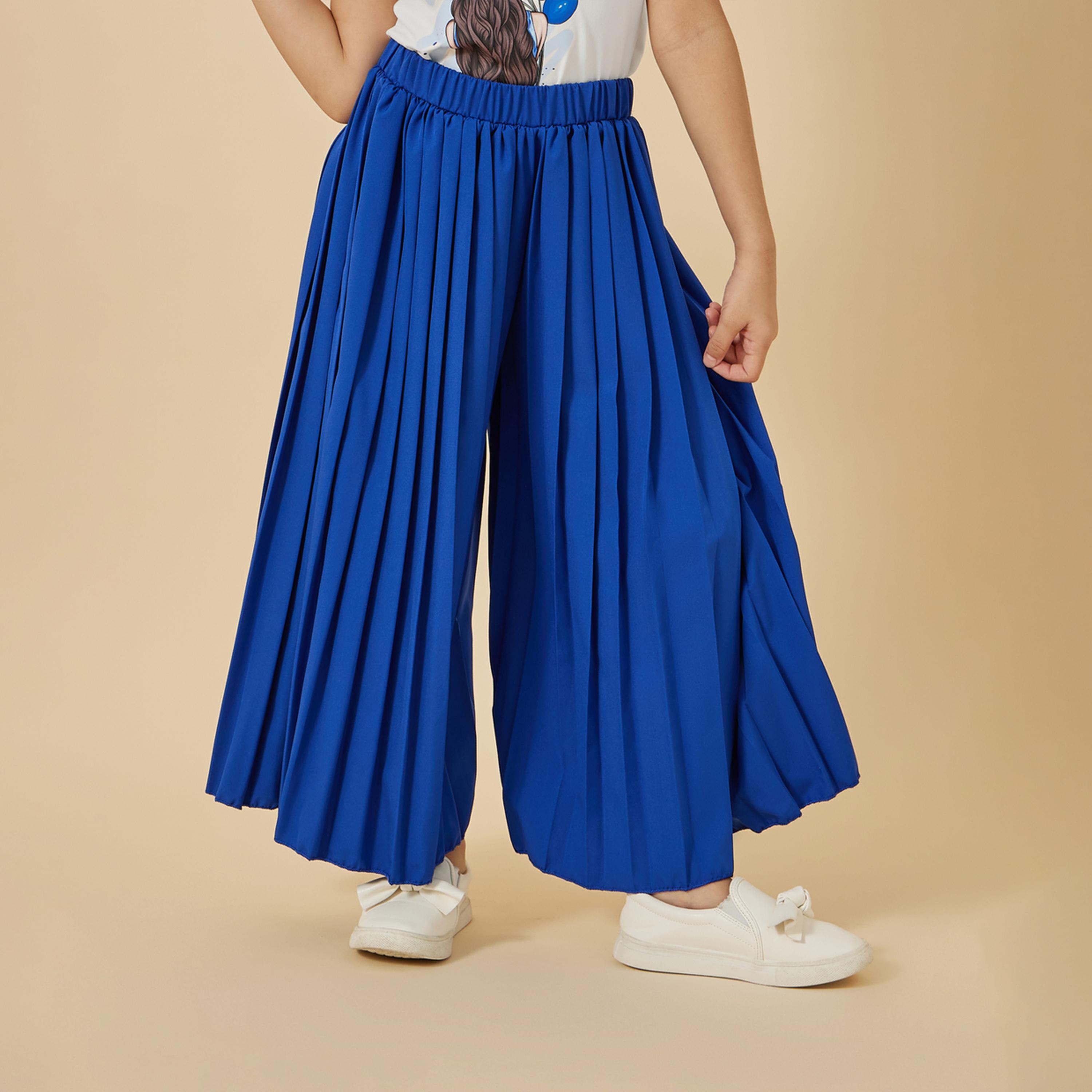 Styli Toddler Girls T-Shirt And Culotte Set-girls-clothing-setsandcoords-image-5