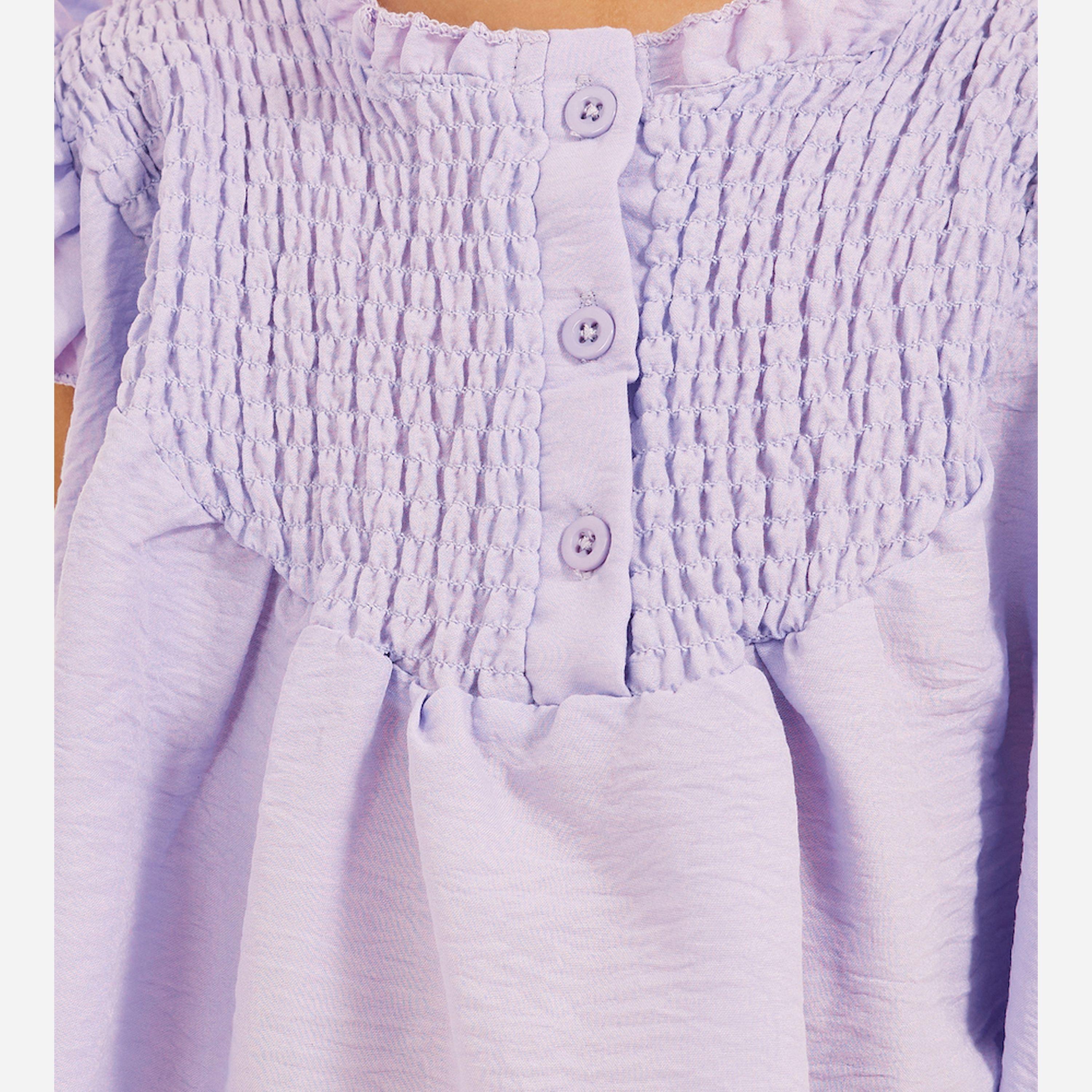 ستايلي - قميص للبنات الصغار مع تطريز أمامي-girls-clothing-blousesandshirts-image-3