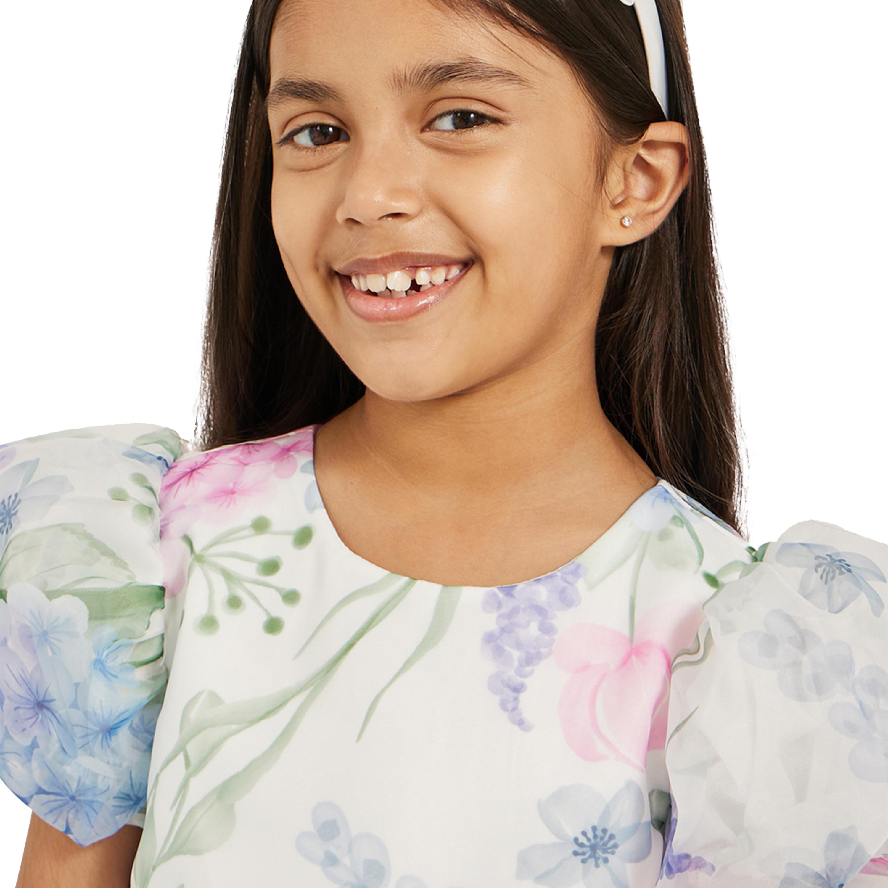 ستايلي -  فستان حفلات للفتيات الصغيرات مع ربطة رأس-girls-clothing-dressesandjumpsuits-image-5
